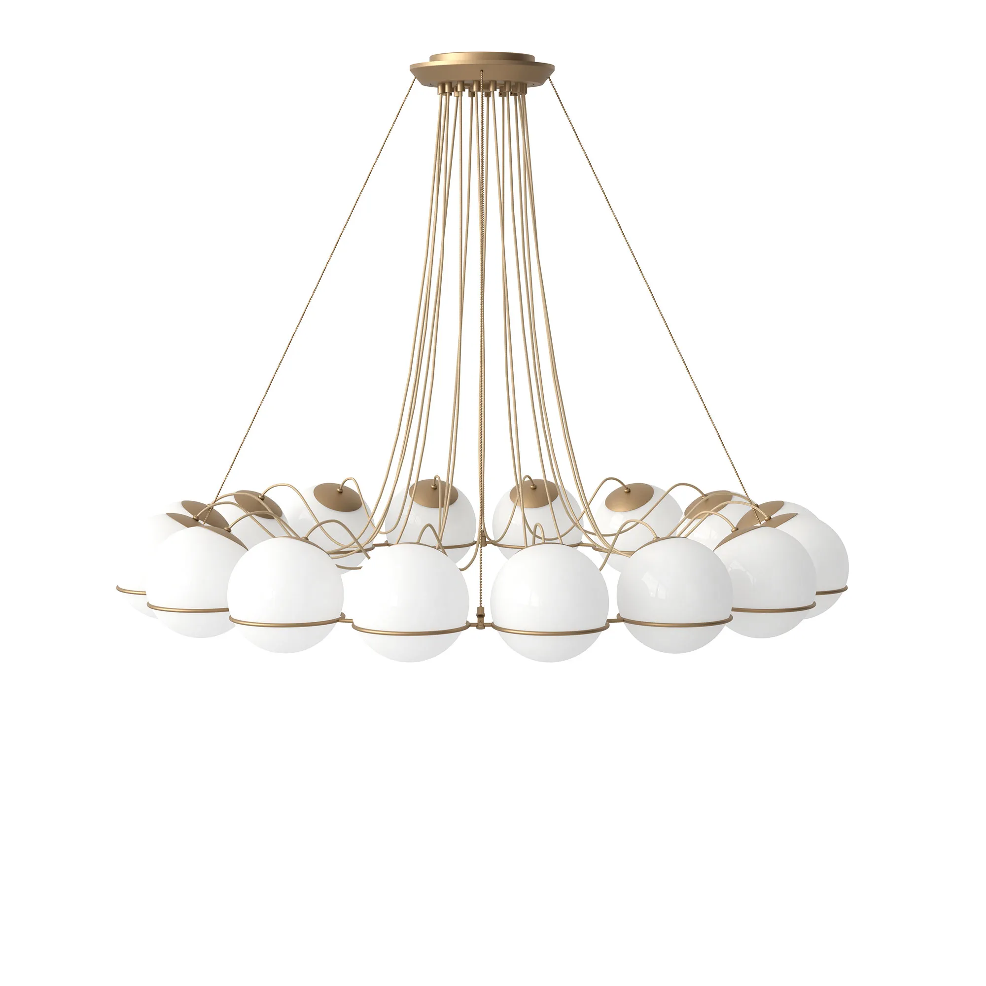 Model 2109 Opaline Spheres - 1