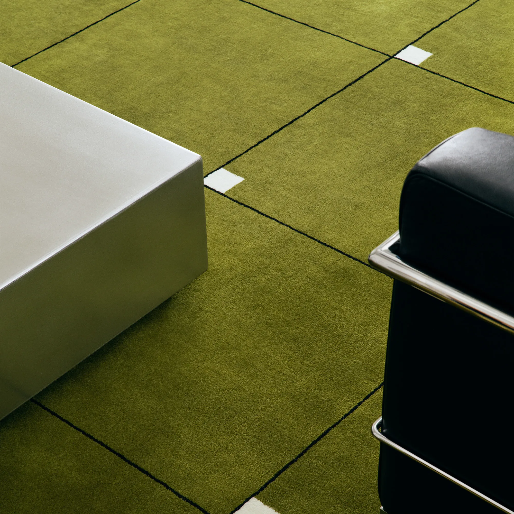 Modern Milano Green ullmatta - 3