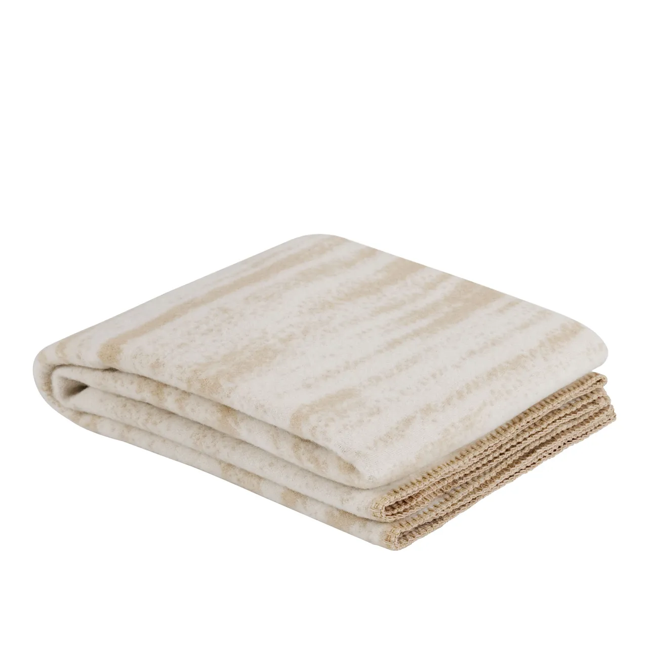 Glitch Throw Pale Lemon/Navy Blue
