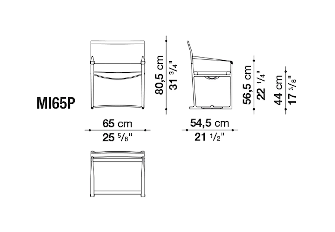 Mirto Outdoor Small Armchair