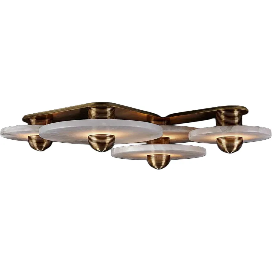 Median : 4 Surface - Aged Brass - 4