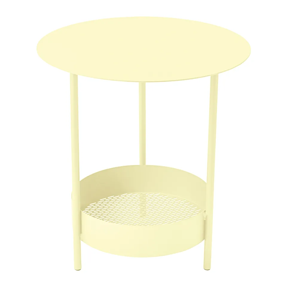 Salsa Pedestal Table Frosted Lemon A6