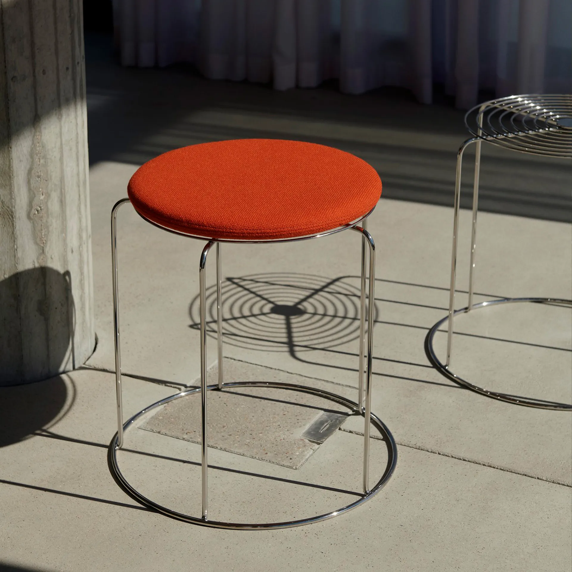 Wire Stool VP11 Seat Pad - &Tradition - Verner Panton - NO GA