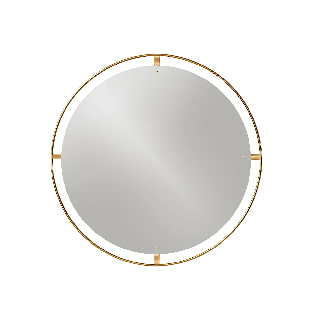 Nimbus Mirror - Polished Brass - Ø60 cm