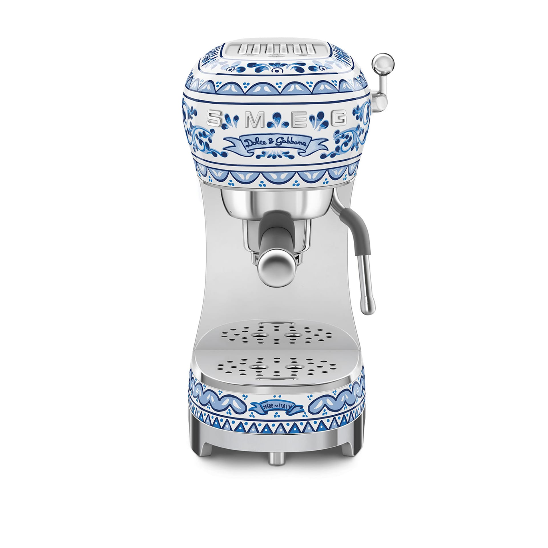 Smeg Espresso Manual Coffee Machine Dolce&Gabbana Blue - Smeg - NO GA