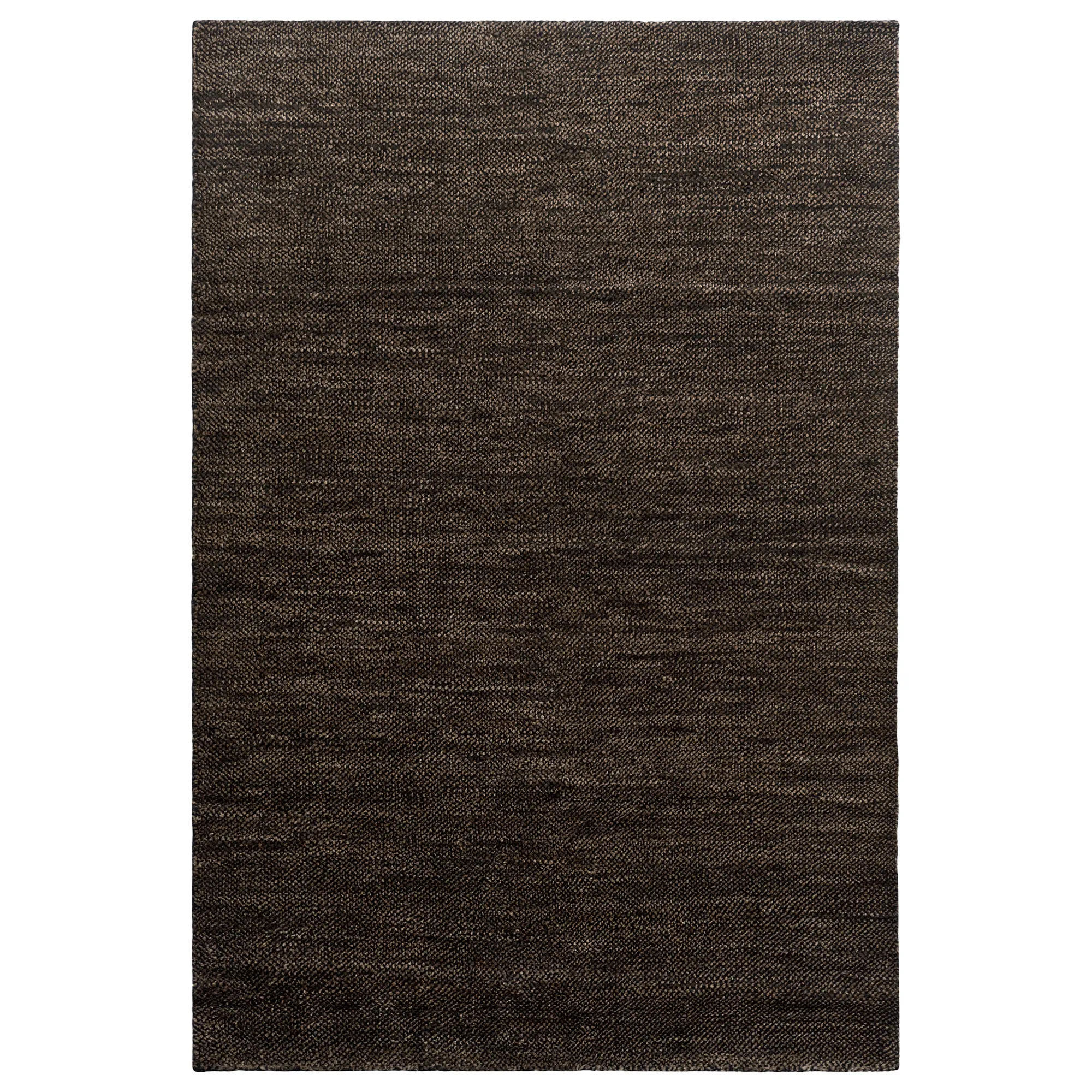 Savanna Dark Jute/Black ull- och jutematta - 1