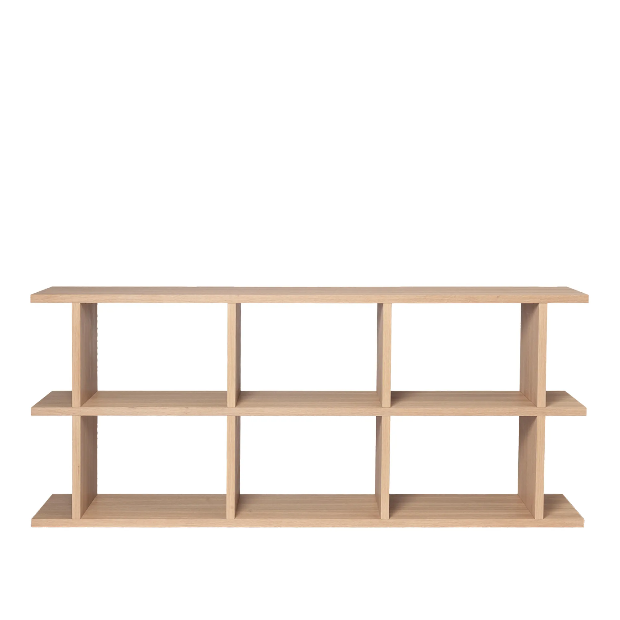 Kona bokhylla 3 x 2 hyllplan