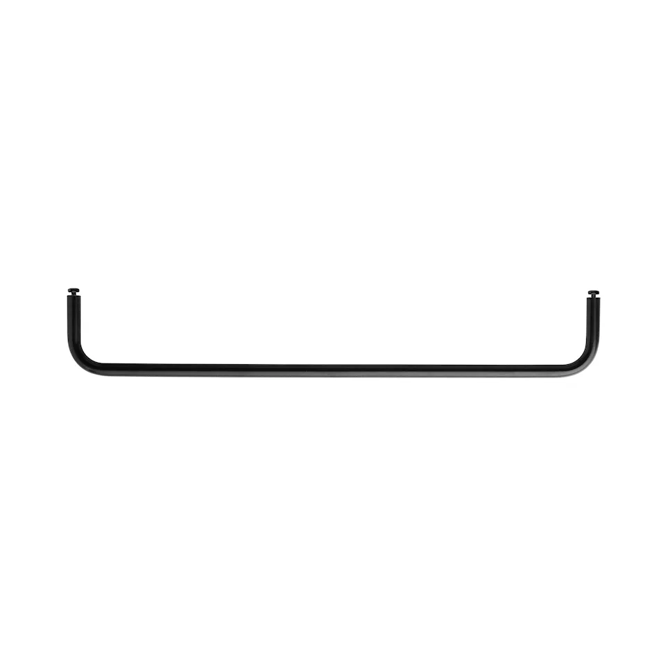 Stång hyllplan 58 cm svart