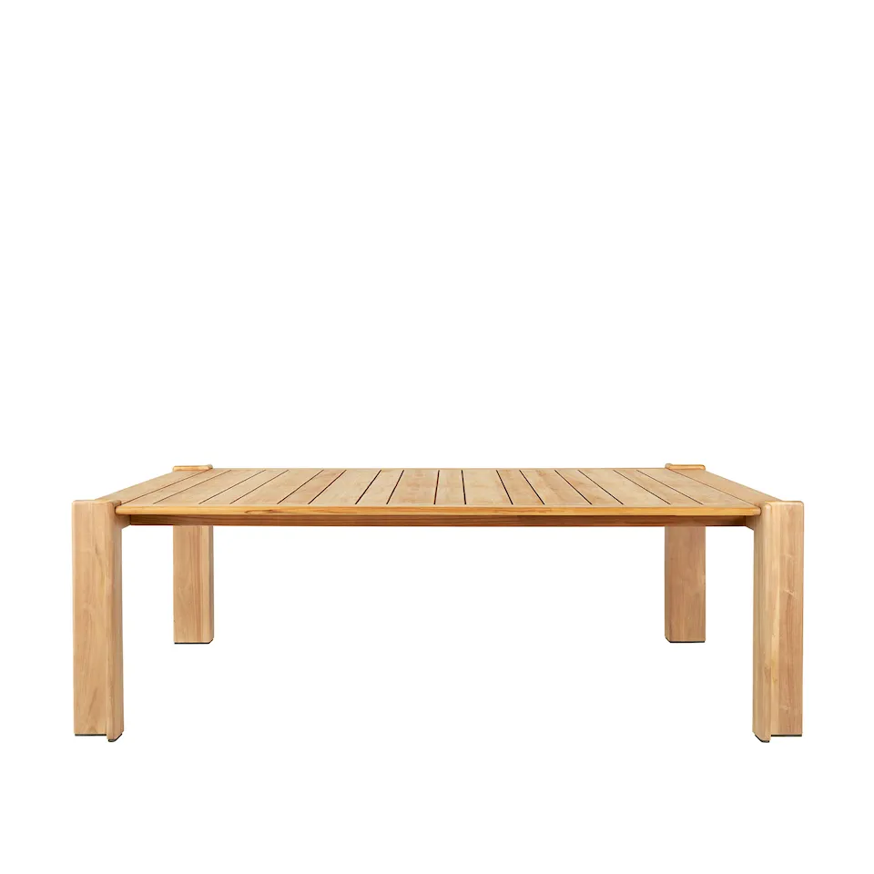 Atmosfera Dining Table, 209x105 cm, Base Natural teak