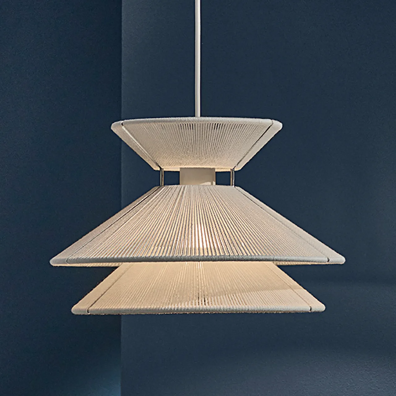 Kiku Pendellampa Ø35,5 cm