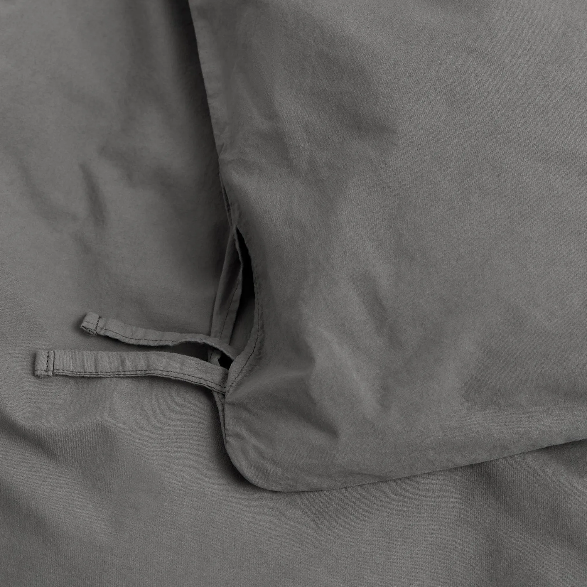 Percale Solid Dark Taupe påslakan - 3