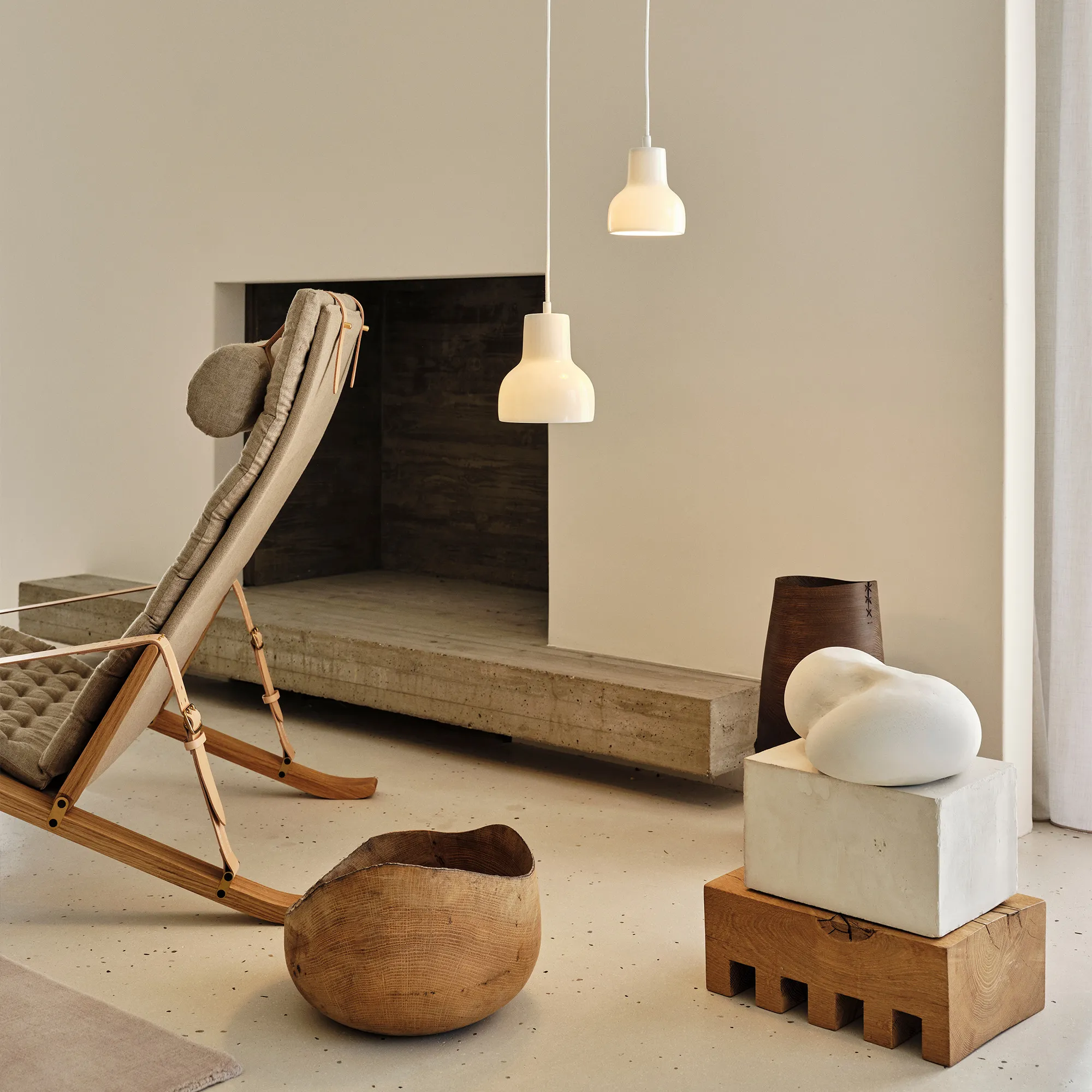 EM82 Porcelight pendellampa - 4