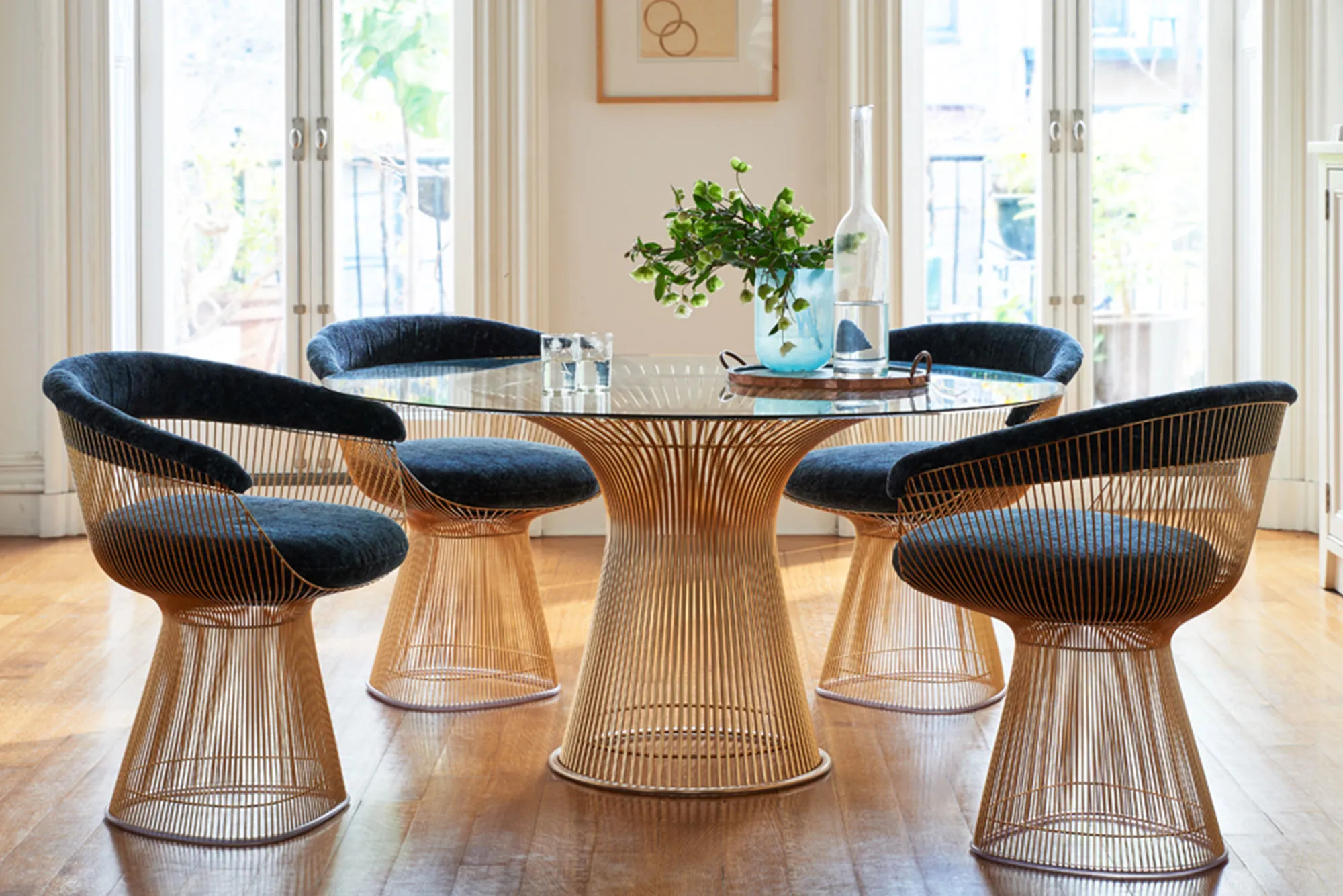 Platner karmstol - 2