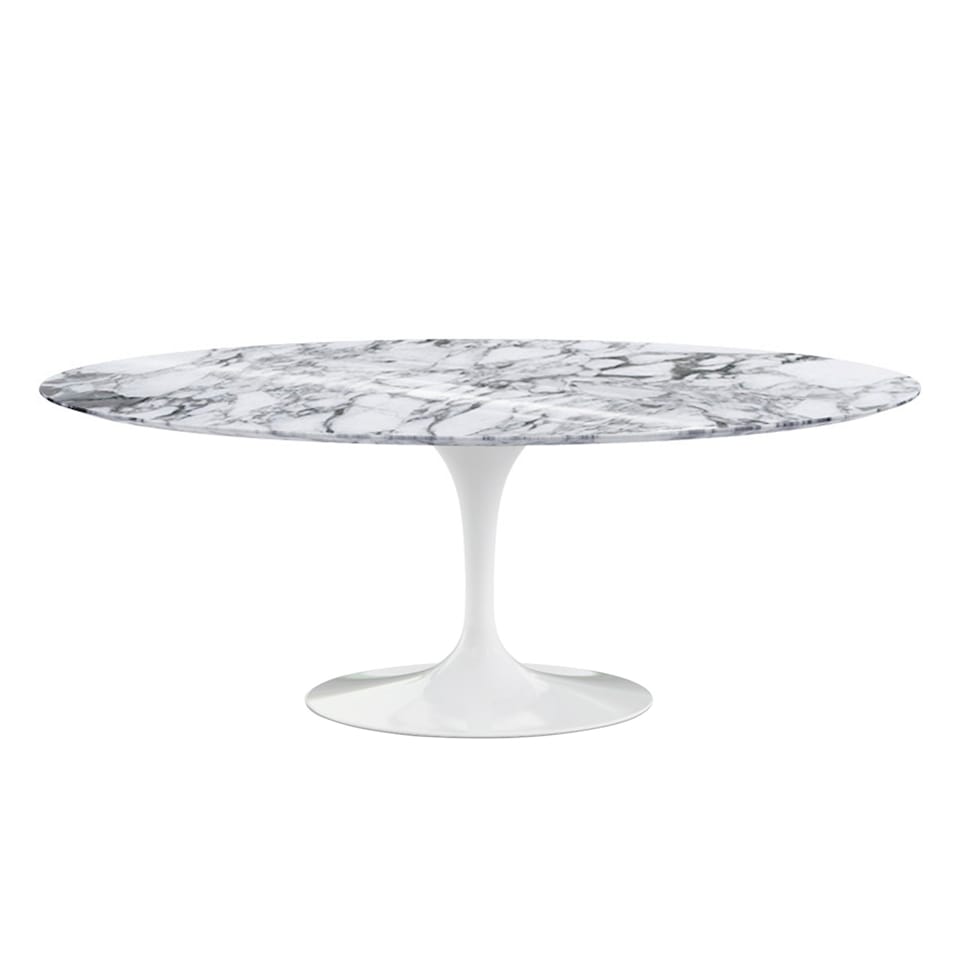 Saarinen Oval Table - White
