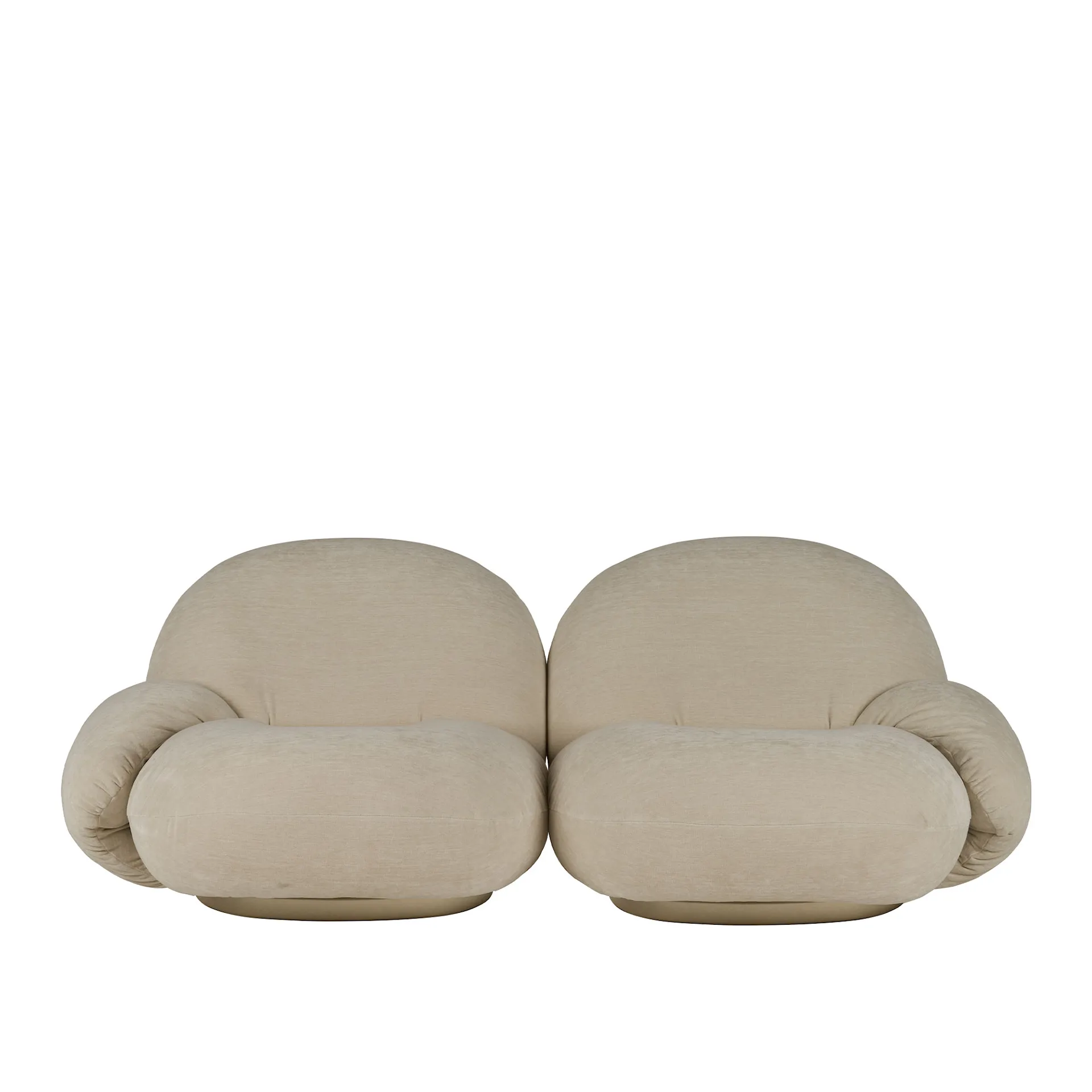 Pacha Sofa 2-Sits - Med armstöd - Gubi - Pierre Paulin - NO GA