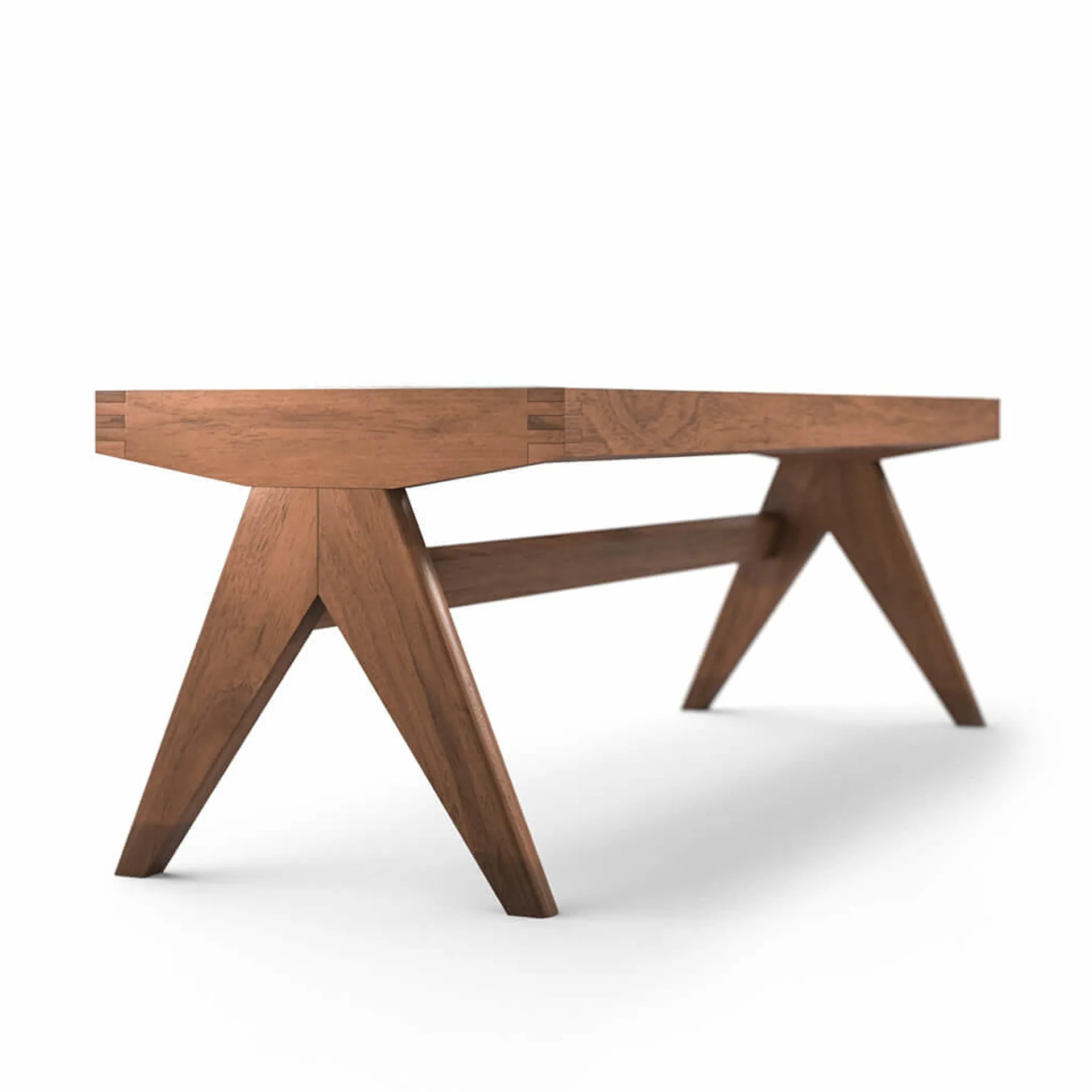 057 01 Civil Bench - Cassina - Pierre Jeanneret - NO GA