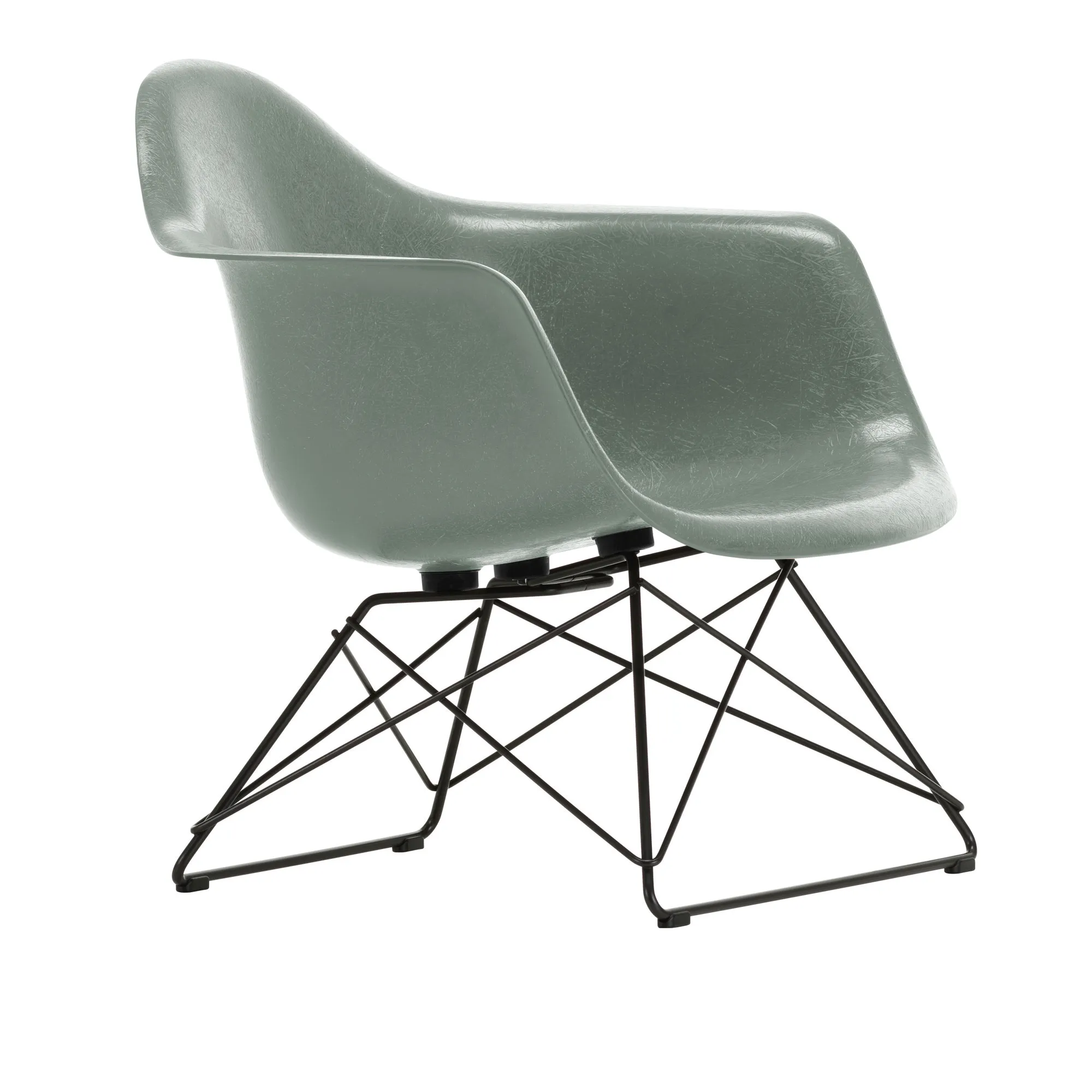 Eames Fiberglass Armchair LAR fåtölj - 1