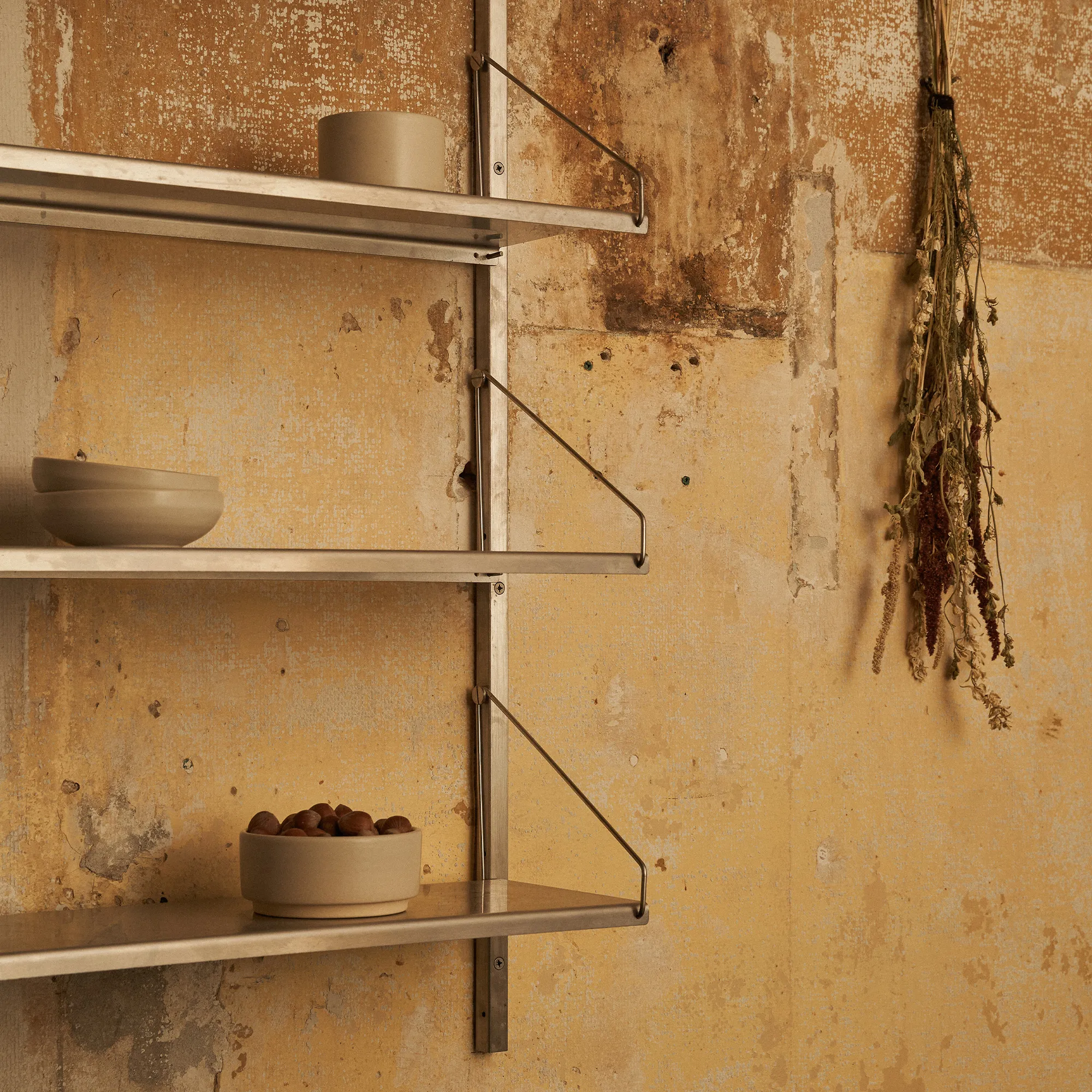 Single Shelf W60 vägghylla - 6