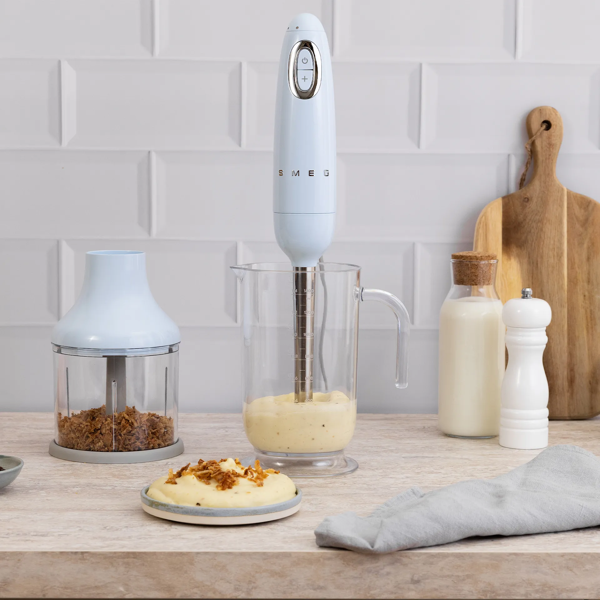 Hand Blender with Accessories - Smeg - NO GA