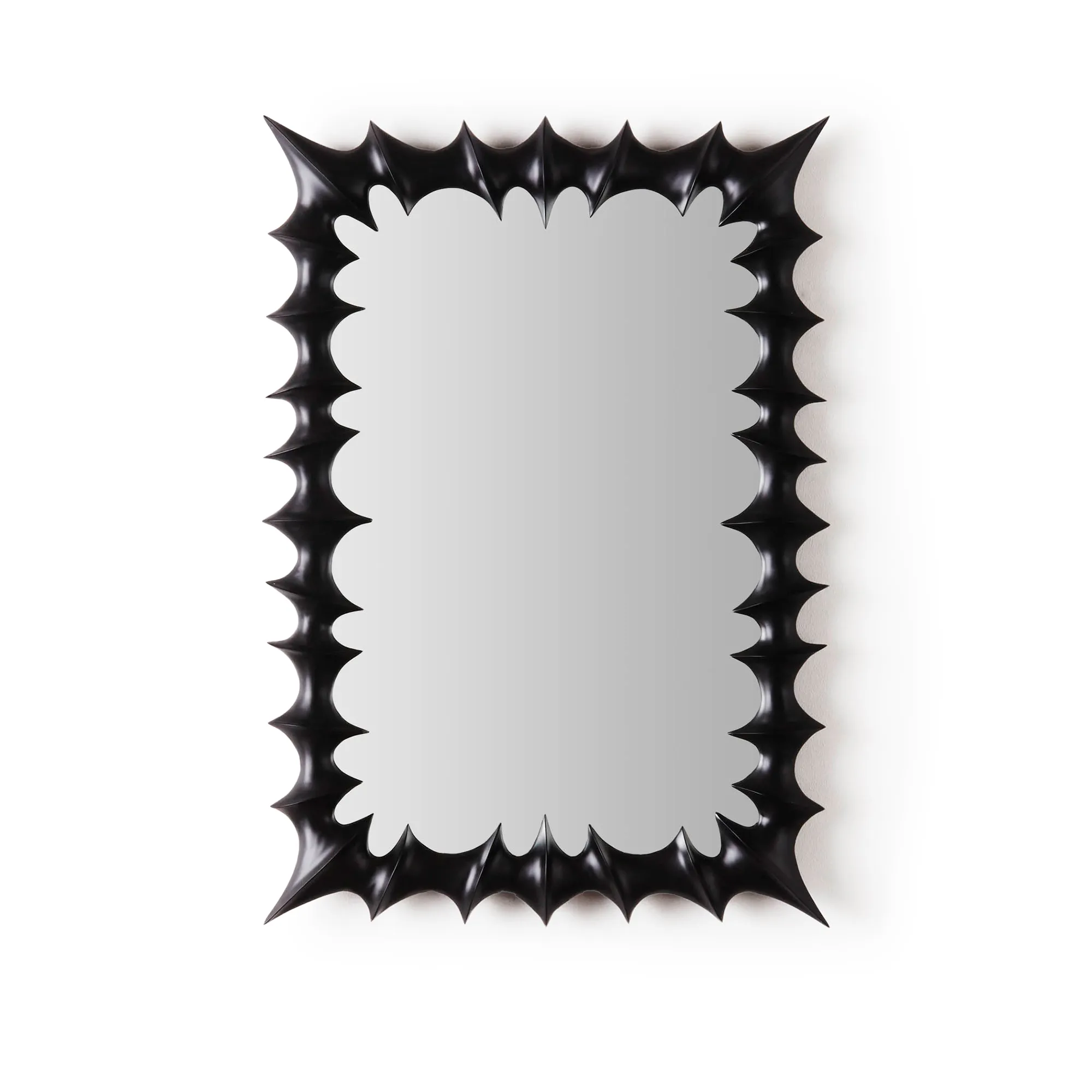 Brutalist Mirror Small Black - 1