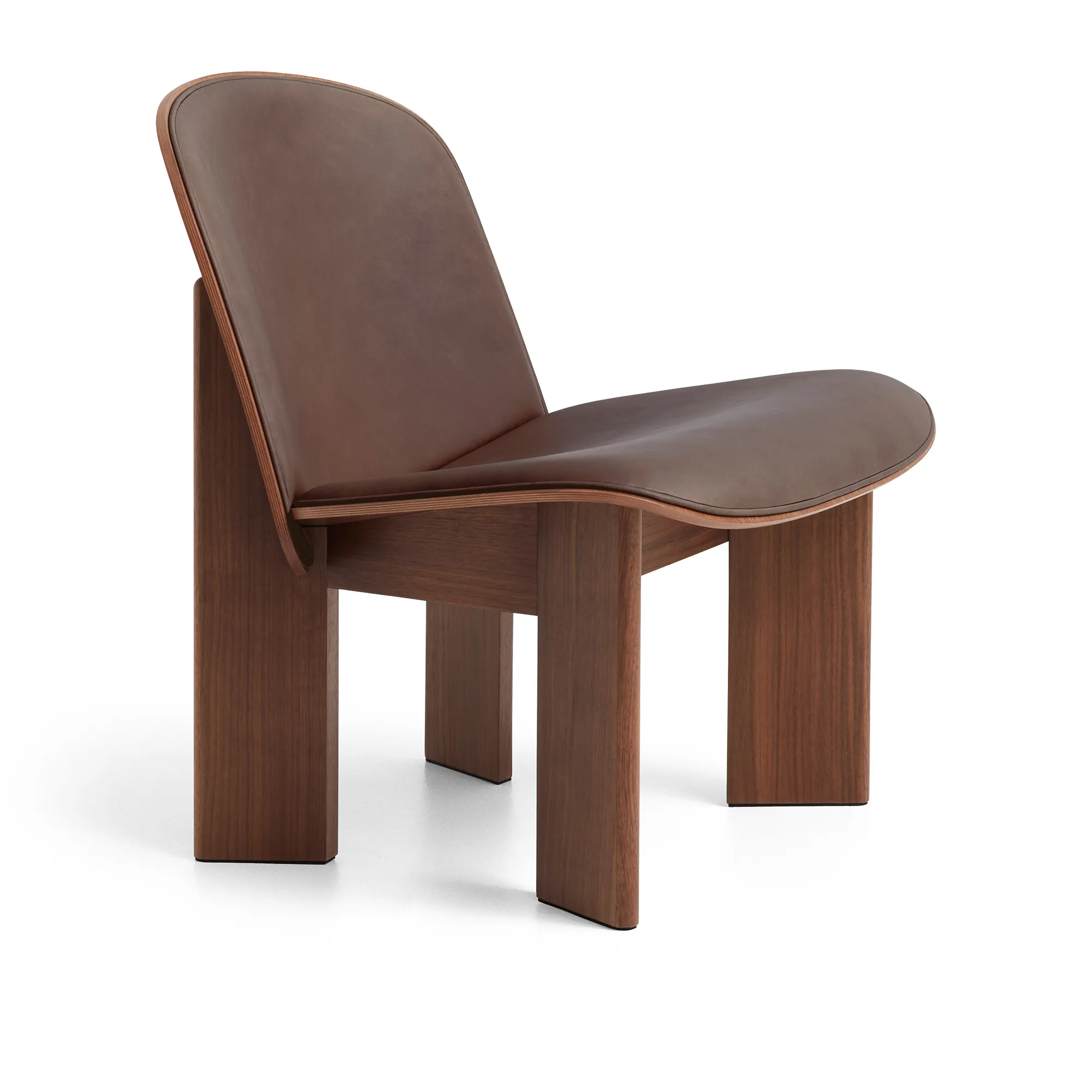 Chisel fåtölj Front Upholstery Walnut - 1