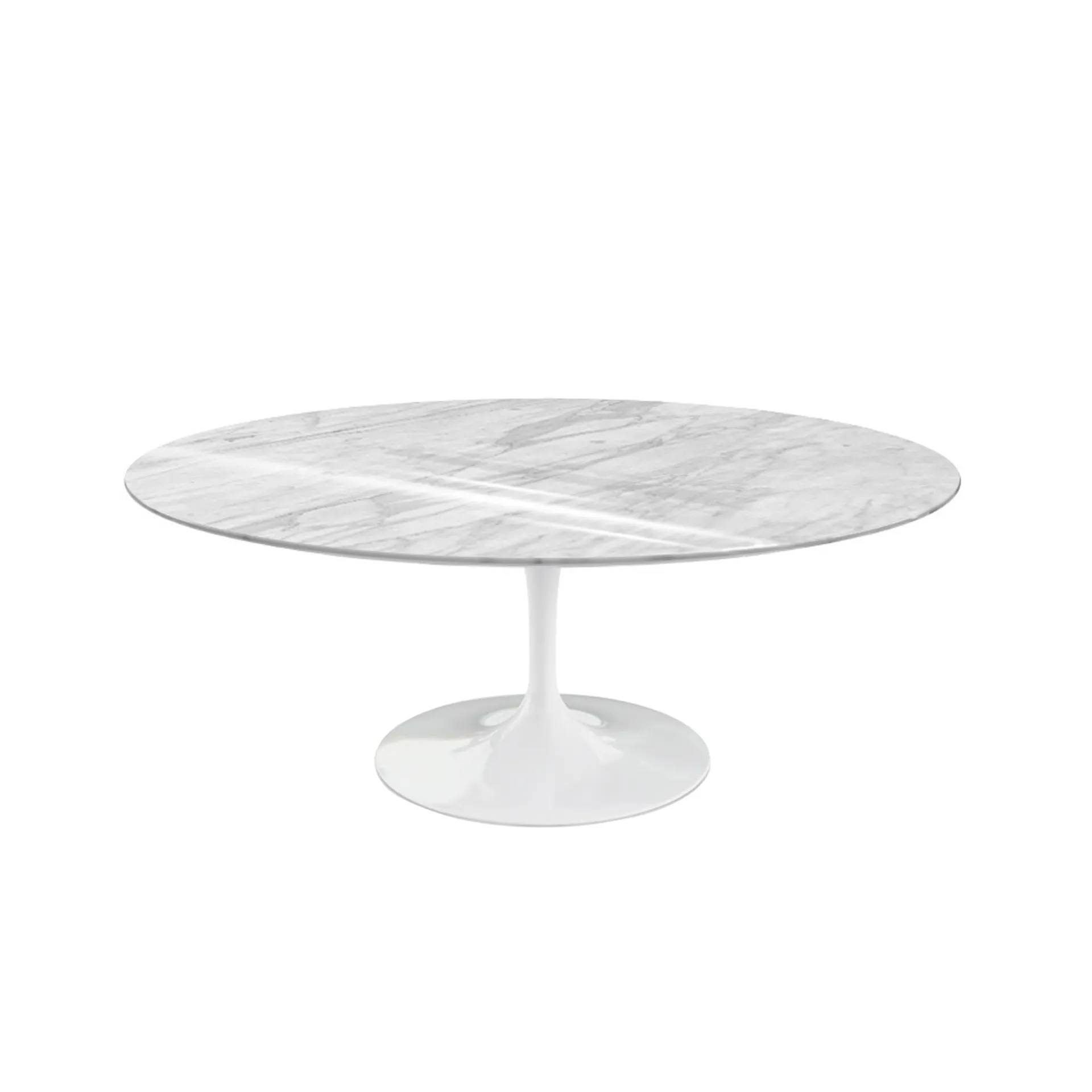 Saarinen Oval Table White - Soffbord - Knoll - Eero Saarinen - NO GA