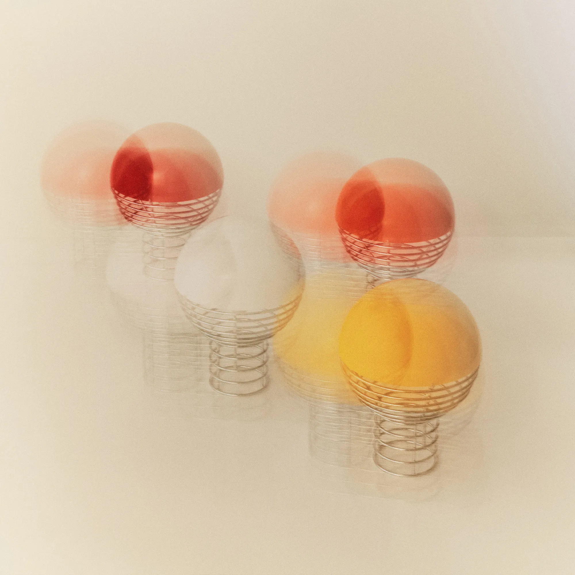 Wire portabel bordslampa - 9