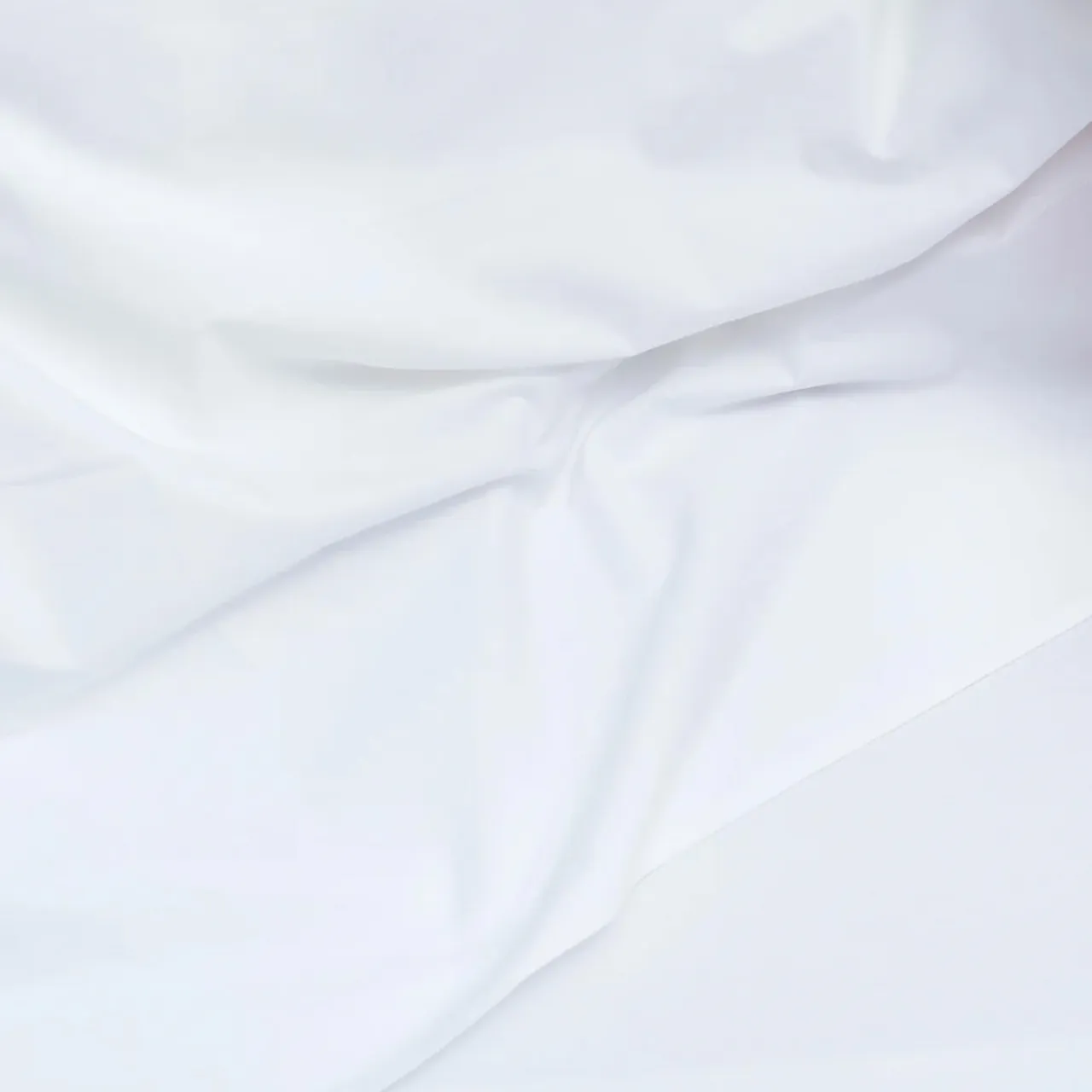 Mother Flat Sheet Poplin White