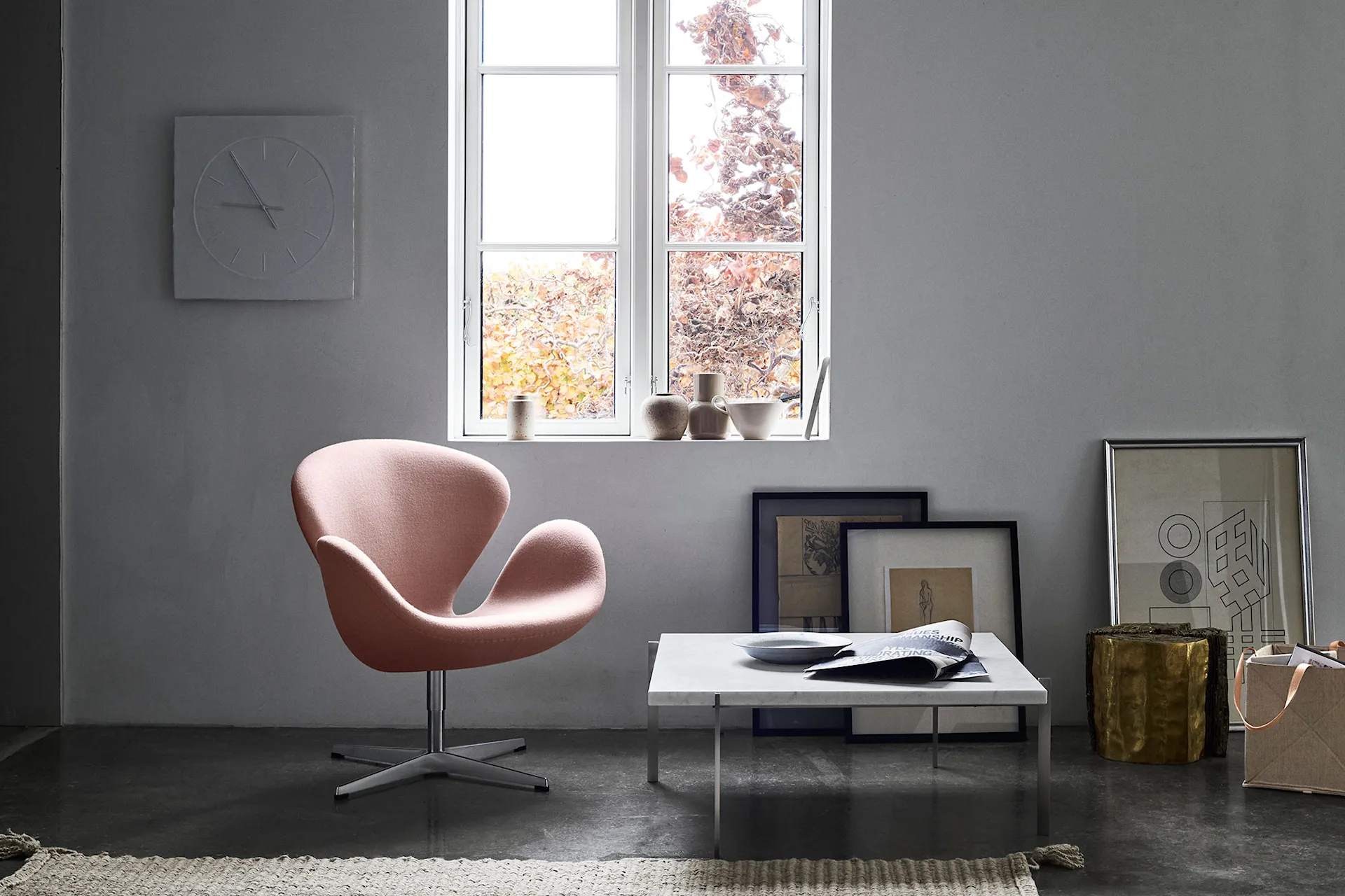 3320 Svanen - Fritz Hansen - Arne Jacobsen - NO GA