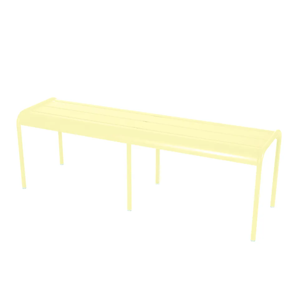 Luxembourg 3/4 Seater Bench Frosted Lemon A6