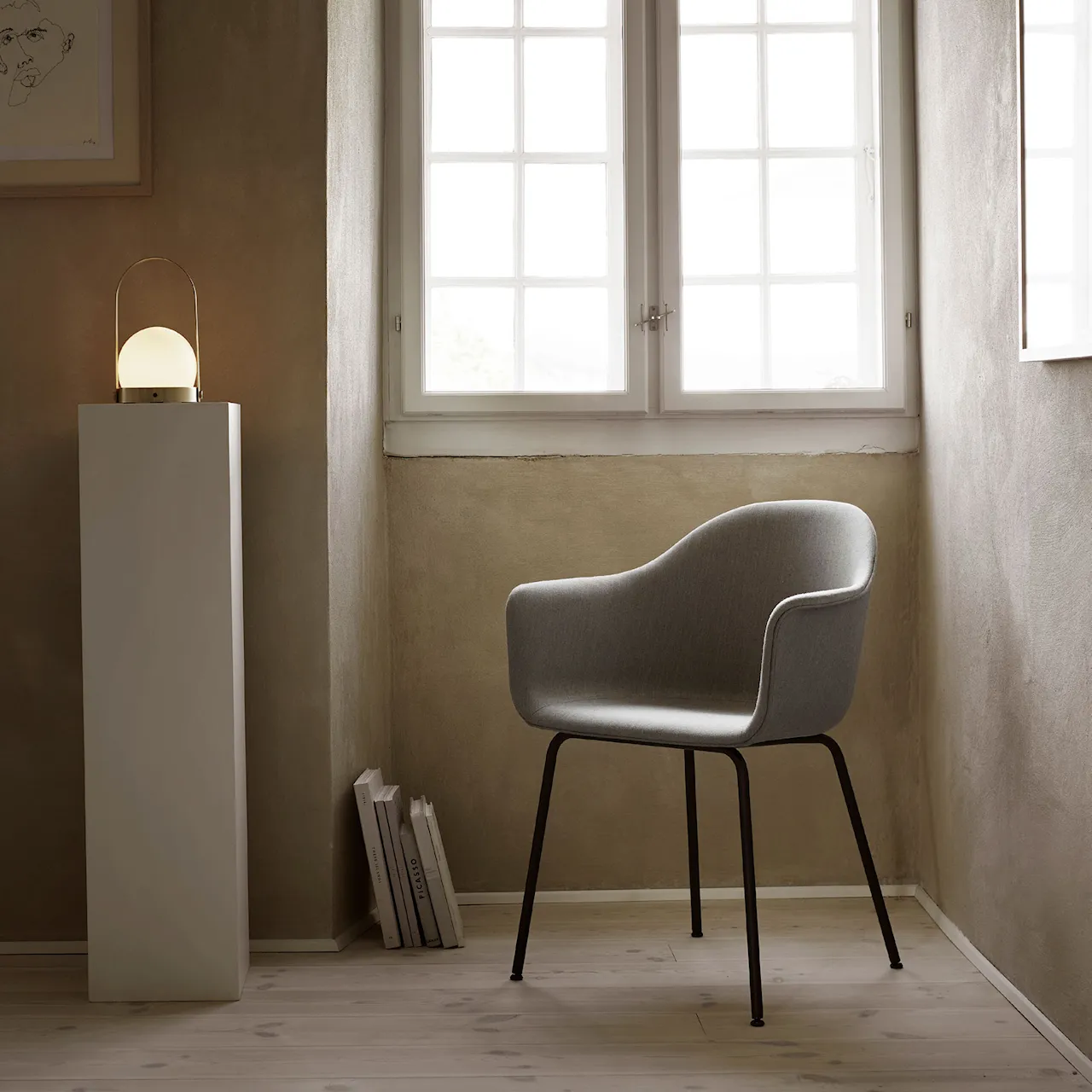 Harbour Dining Chair - Svart Stål