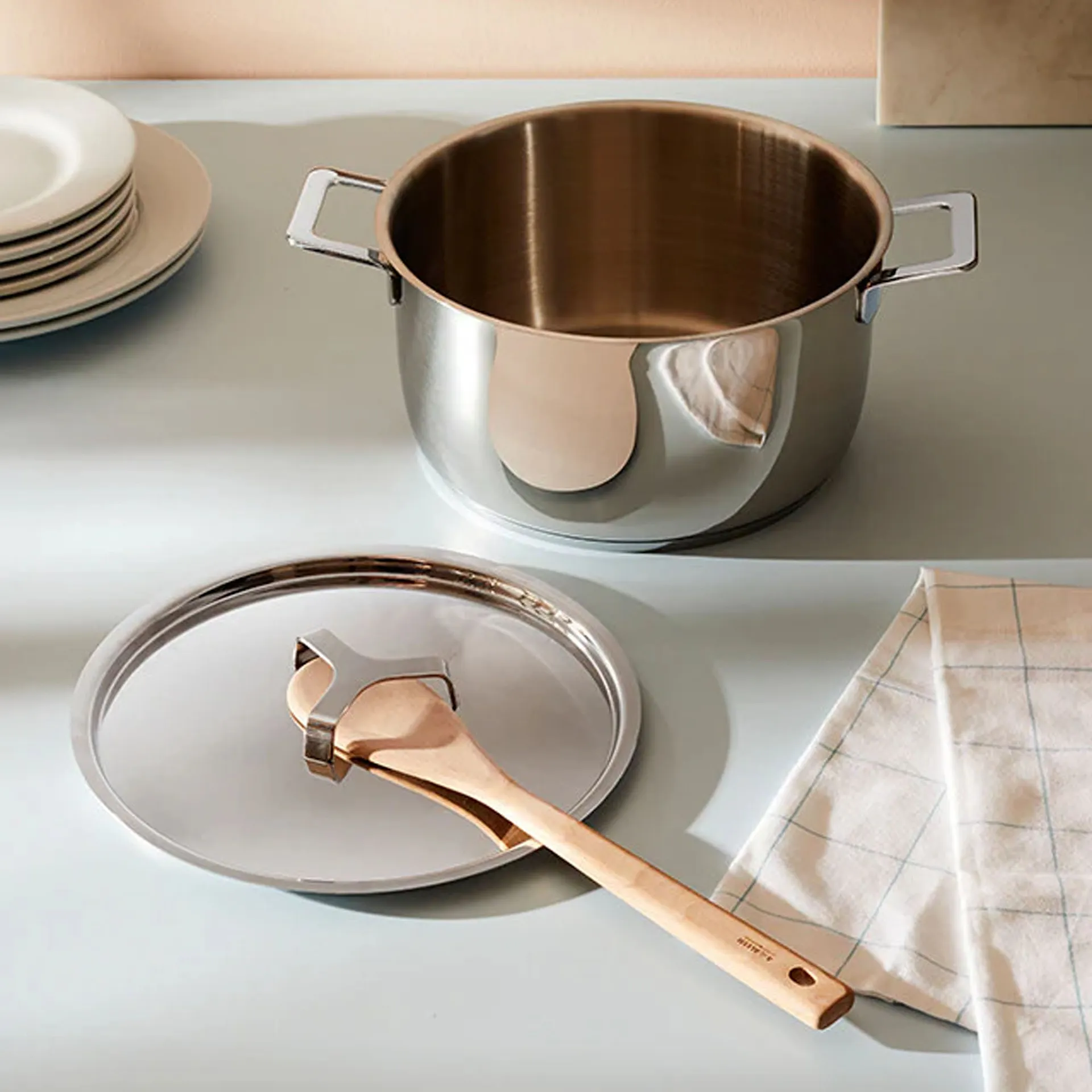 Pots & Pans Lid - Alessi - Jasper Morrison - NO GA