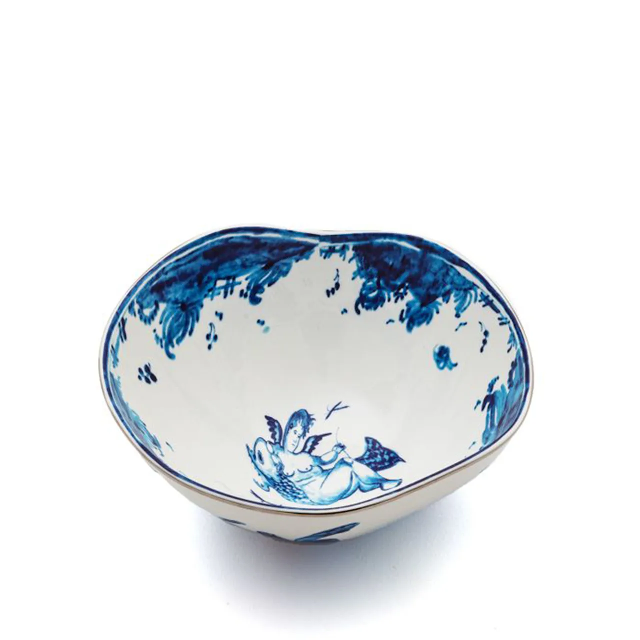 Porcelain Salad Bowl Classic On Acid Albi