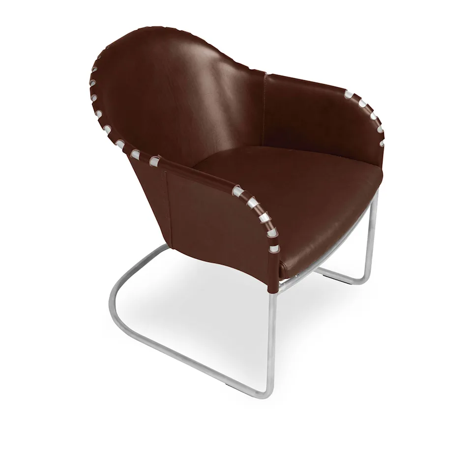 Ingo fåtölj Matt Chrome