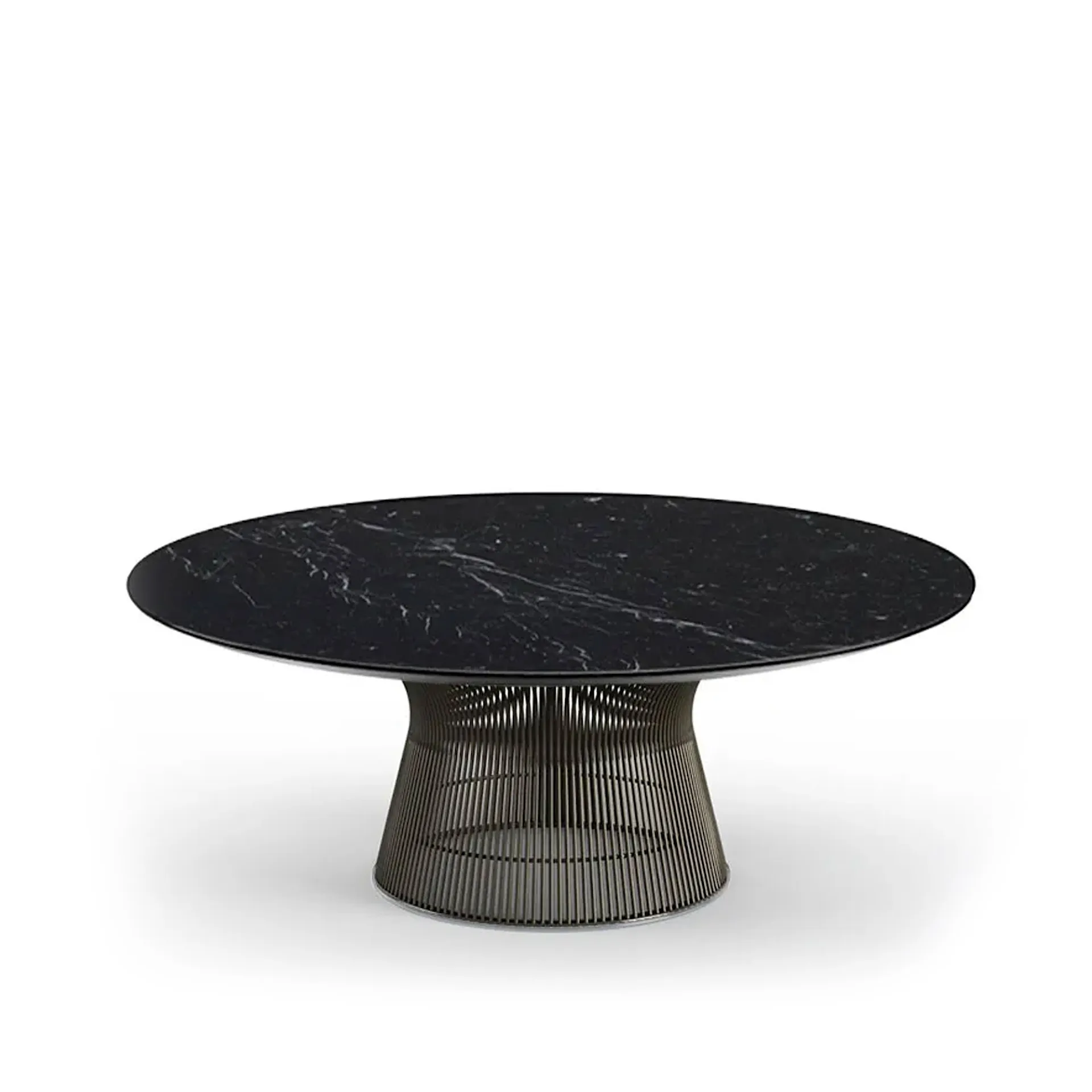 Platner soffbord Ø 92 cm Brons Metallic - Knoll - Warren Platner - NO GA