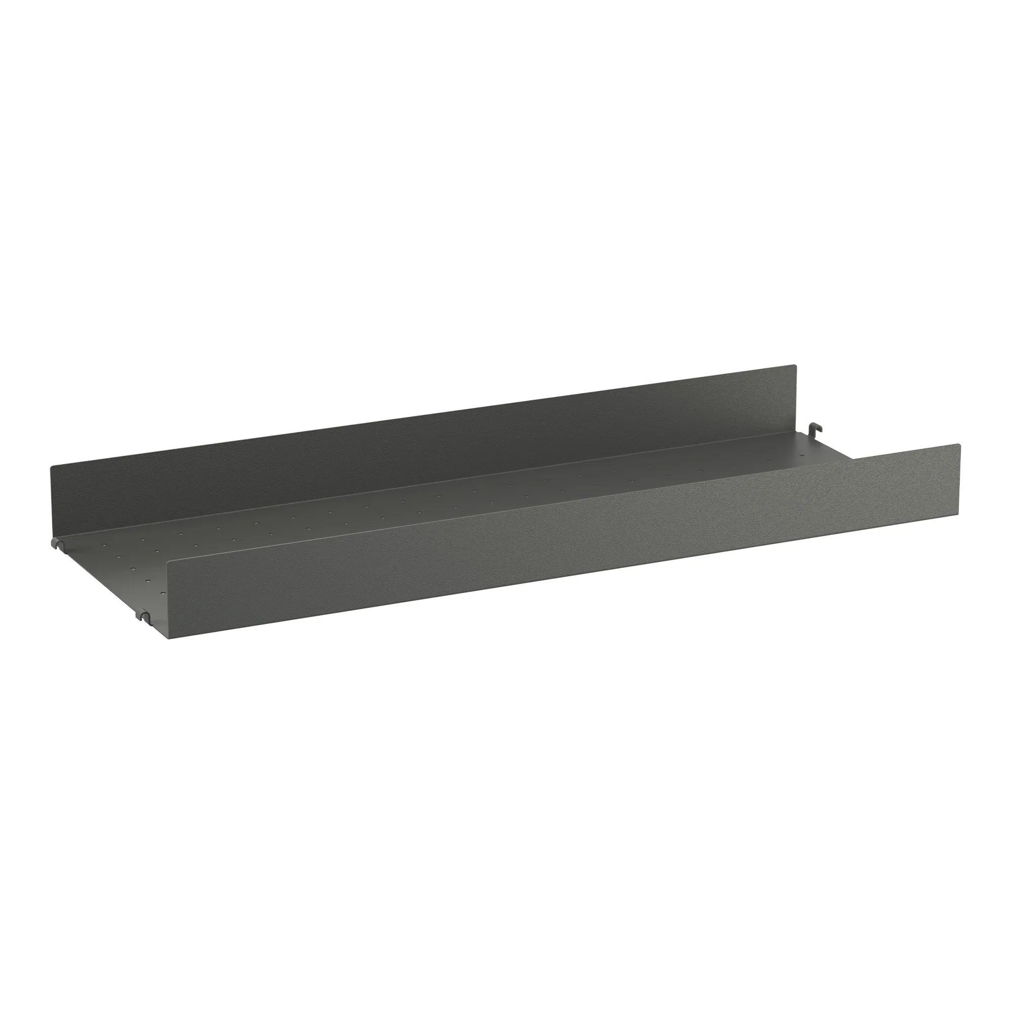 Metallhyllplan hög kant 78 x 30 cm - 1