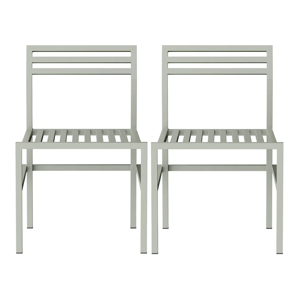 19 Outdoors - Dining Chair Set of 2, Grey