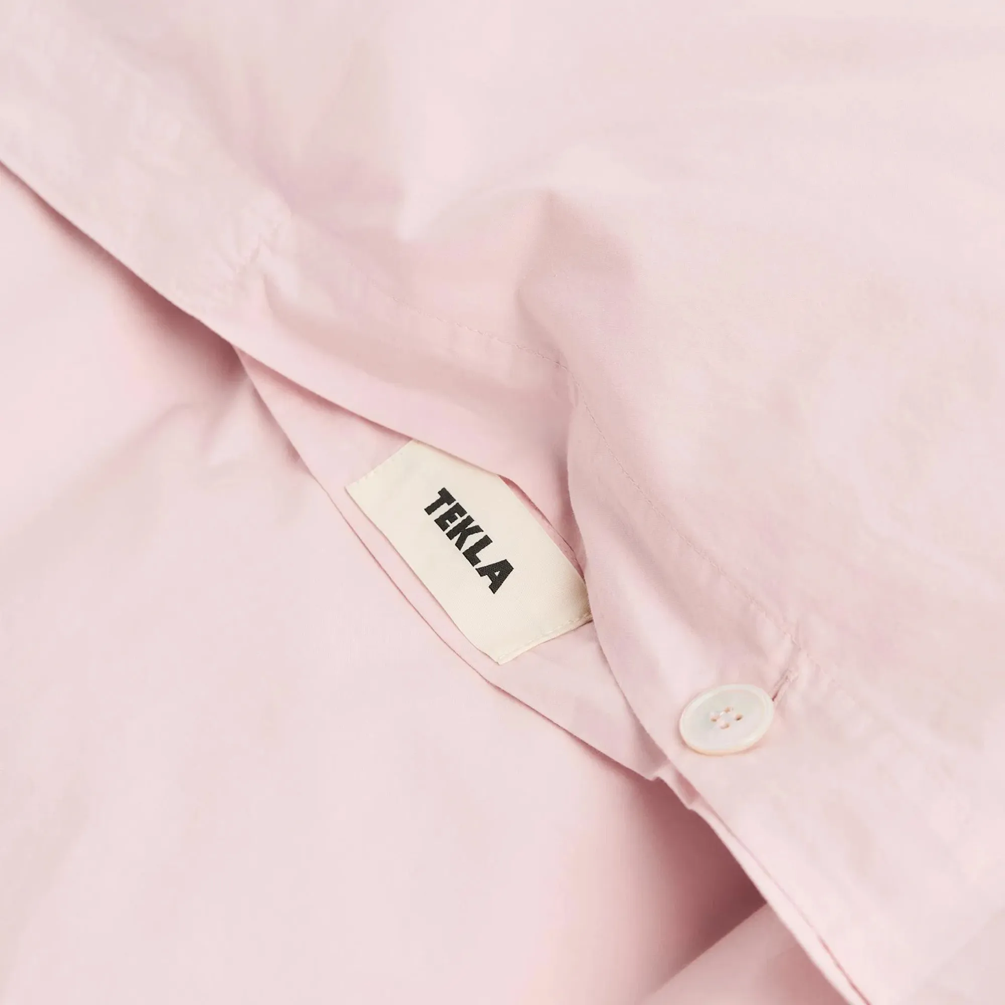 Percale Solid Petal Pink påslakan - 3