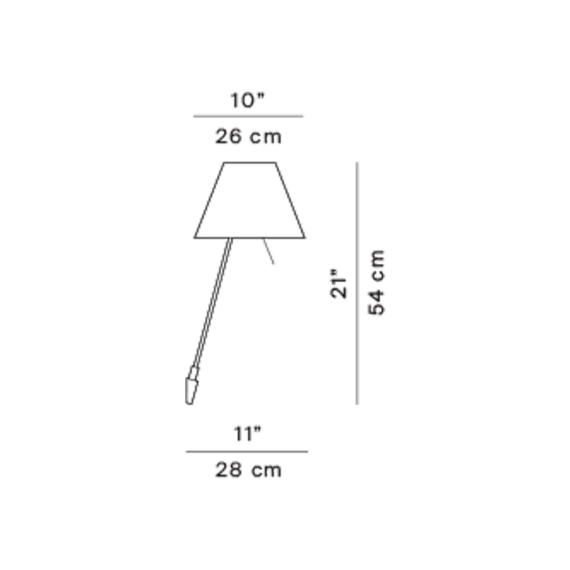 Costanzina - Vägglampa - Luceplan - NO GA