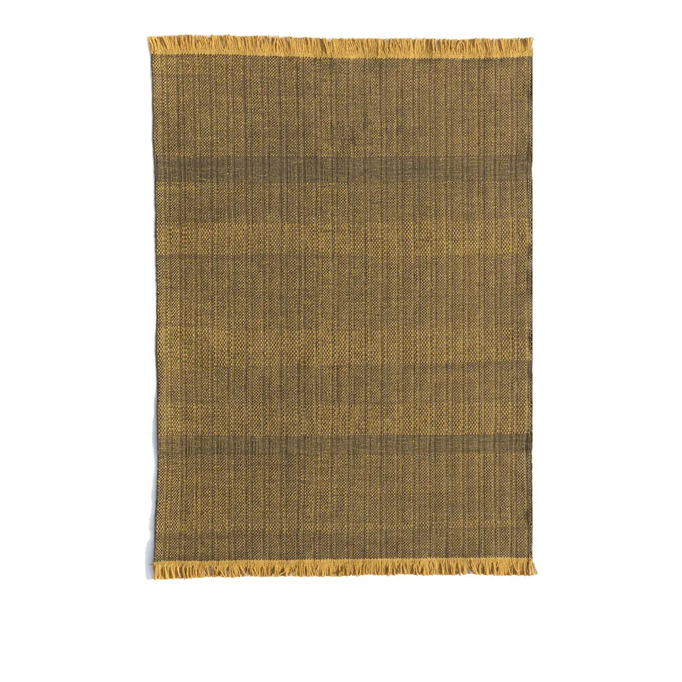 Tres Outdoor Texture Mustard Rug