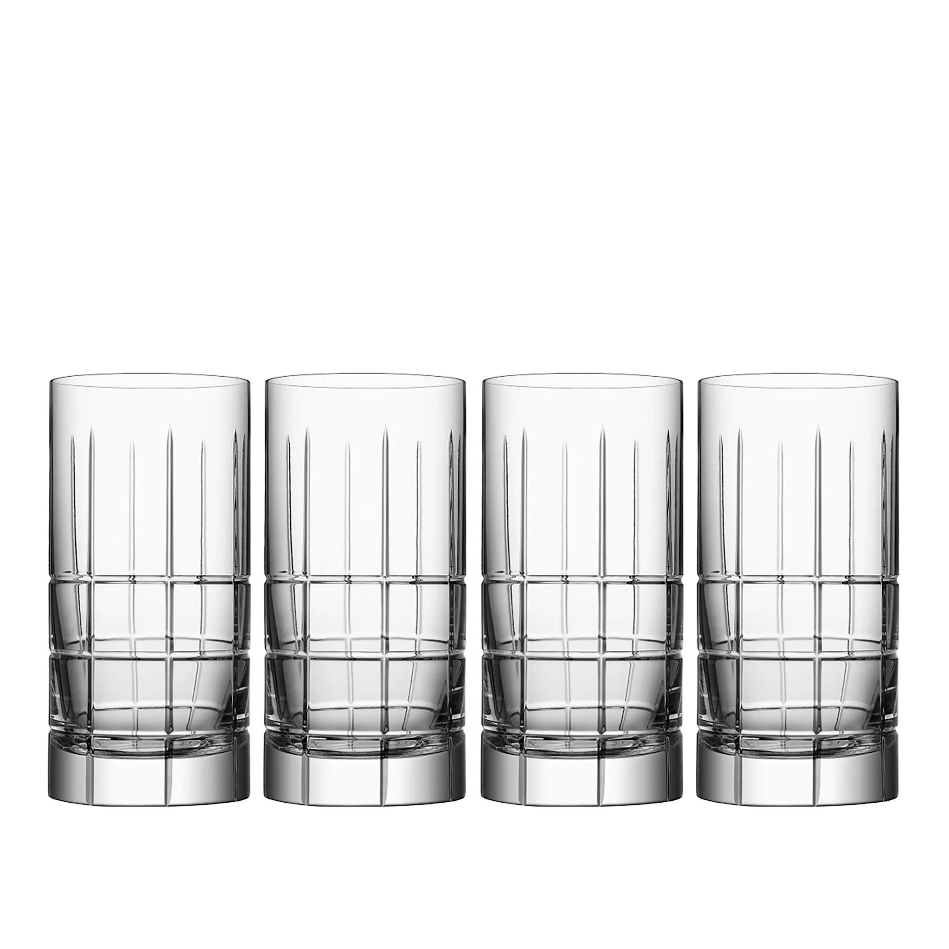 Street Highball 45 cl Set Of 4 - Orrefors - Jan Johansson - NO GA