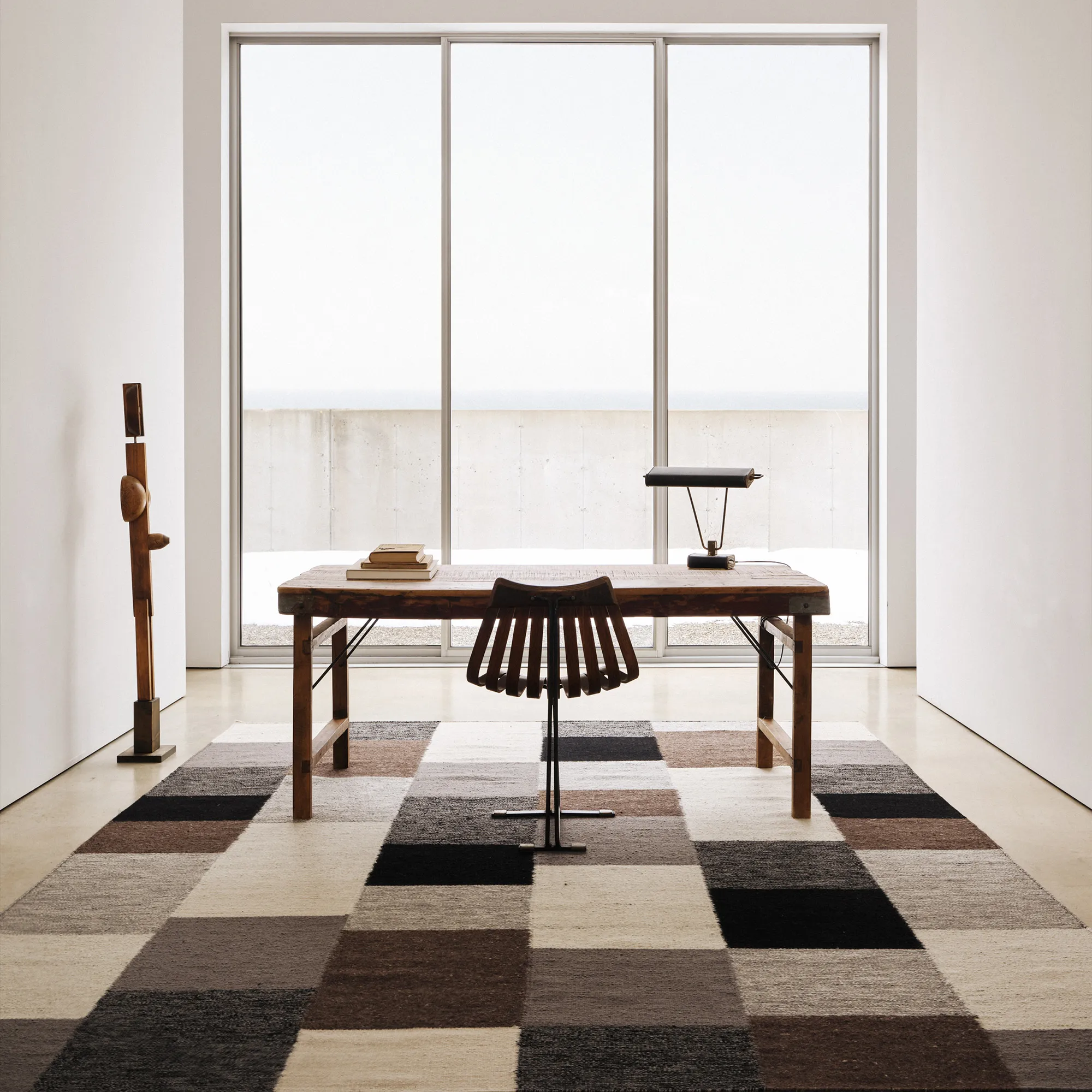 Patchwork 02 Black ullmatta - 4