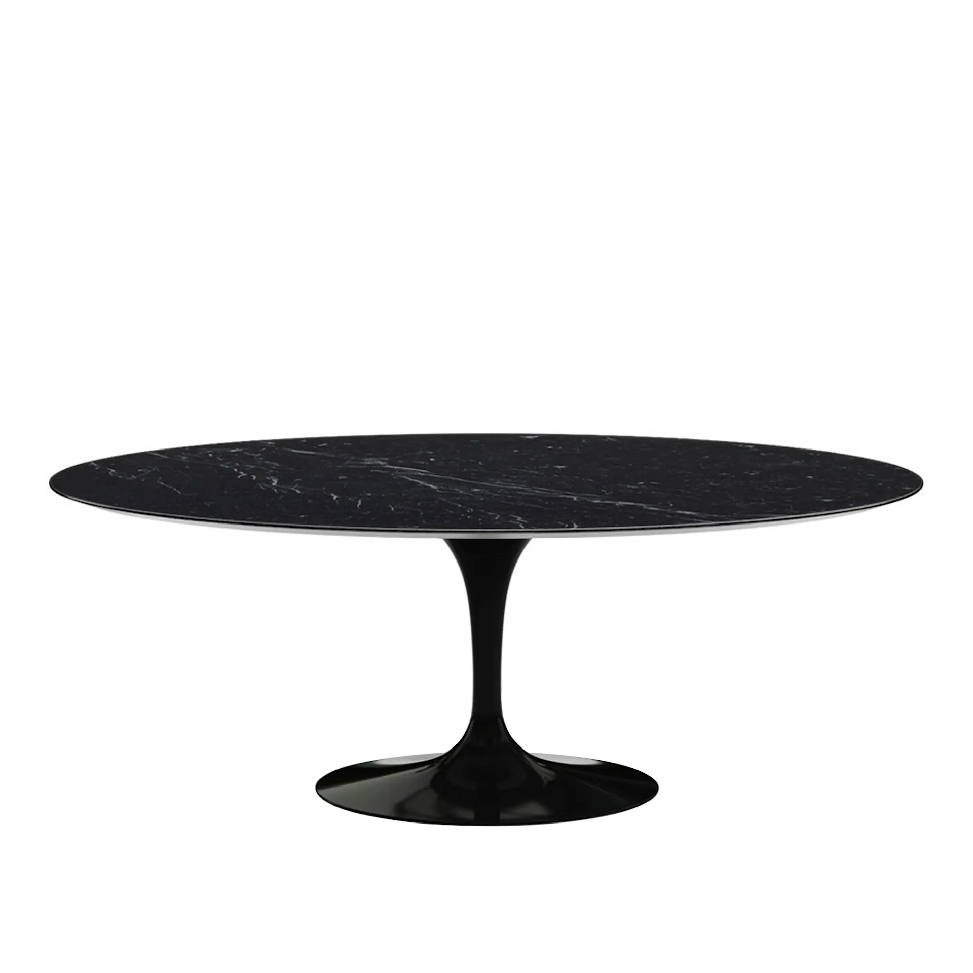 Saarinen Oval matbord 198 cm Black - Knoll - Eero Saarinen - NO GA