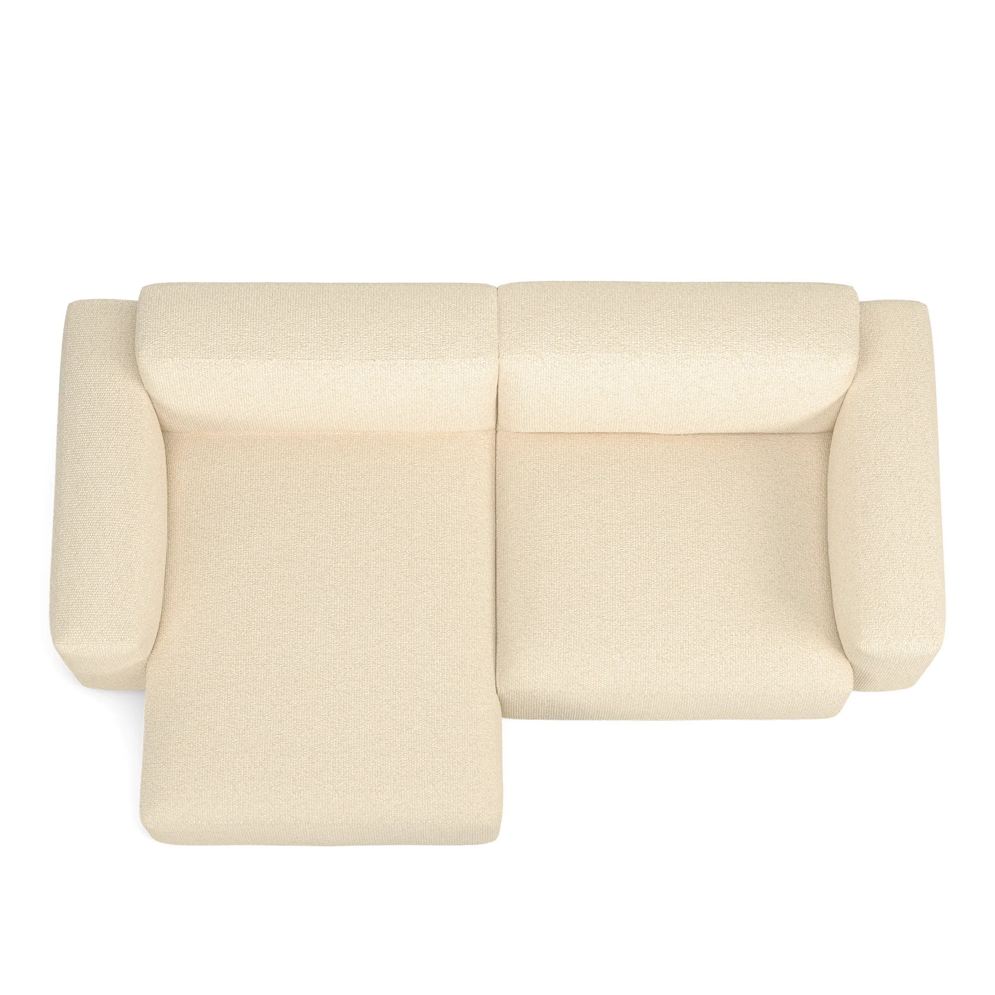 Brick 2-sitssoffa schäslong vänster - 8