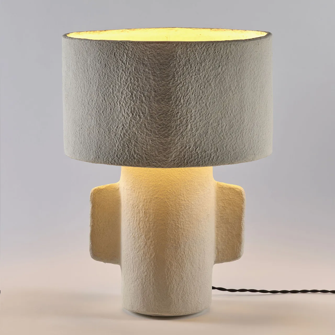 White Earth Table Lamp