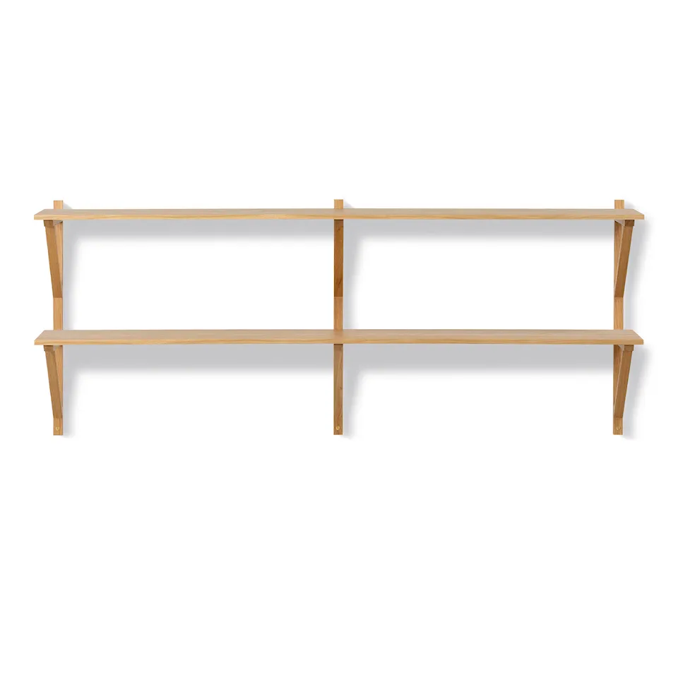 BM29 vägghylla 149 cm 2 hyllplan