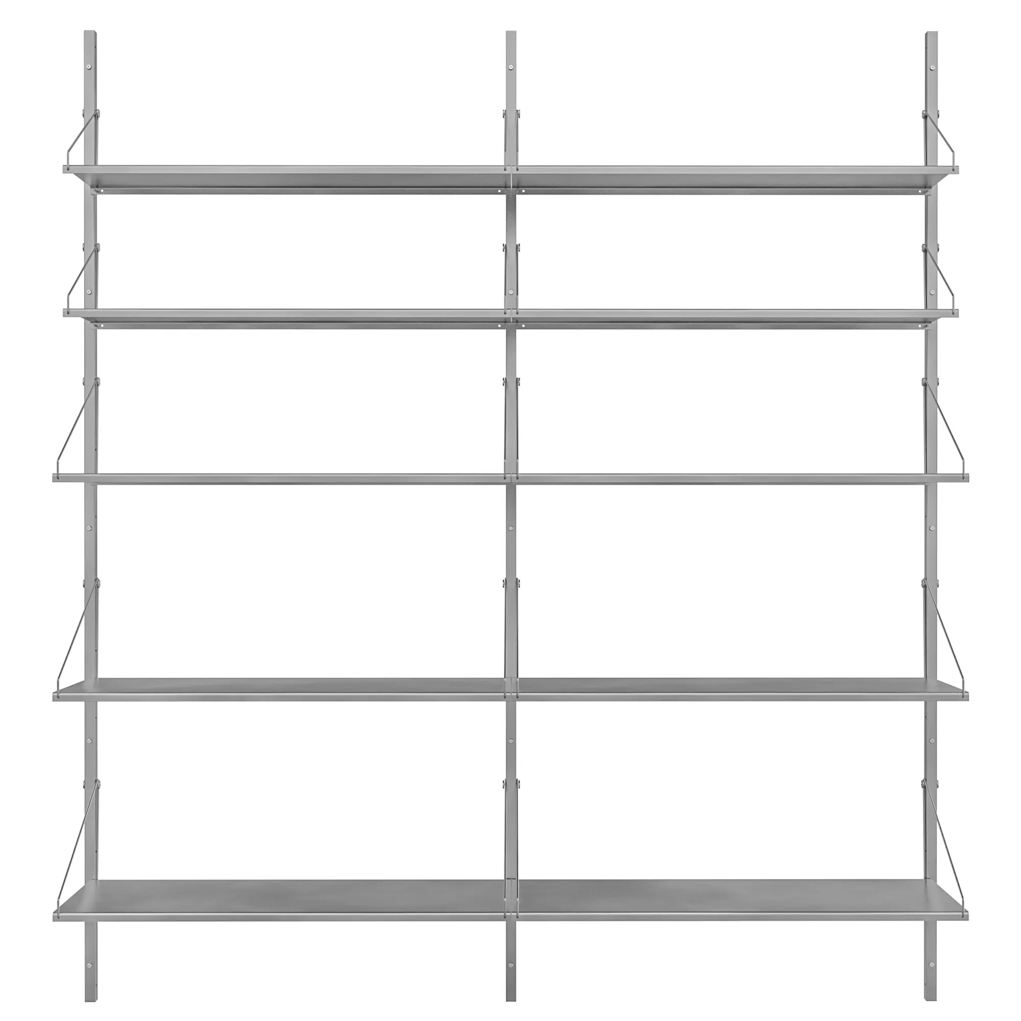 Shelf Library Double Section hyllsystem 185/80 - 1