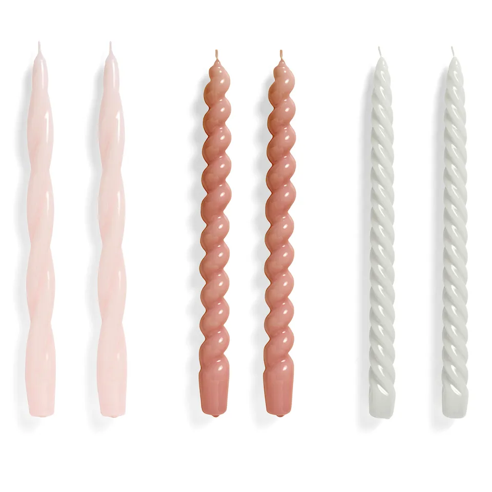 Candle Long Mix stearinljus 6-pack