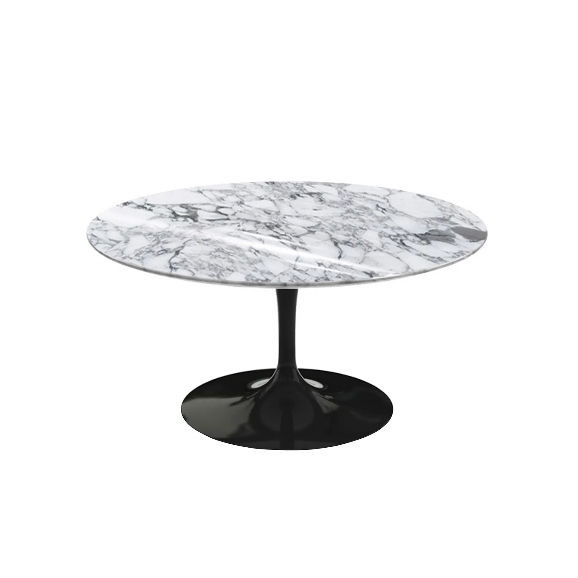 Saarinen Round Table Black - Soffbord - Knoll - Eero Saarinen - NO GA