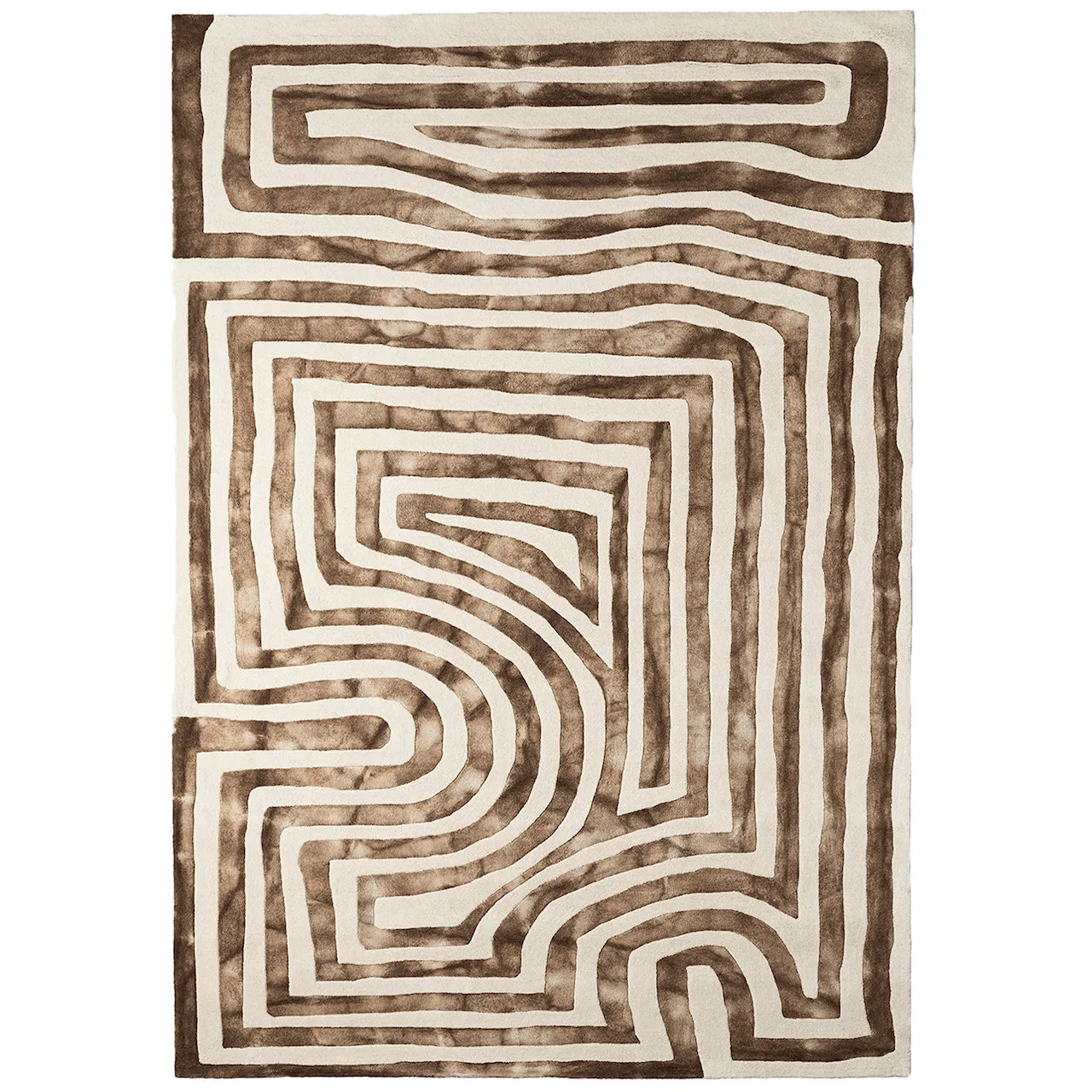 Psychadelic Labyrinth 200x300 - Beige